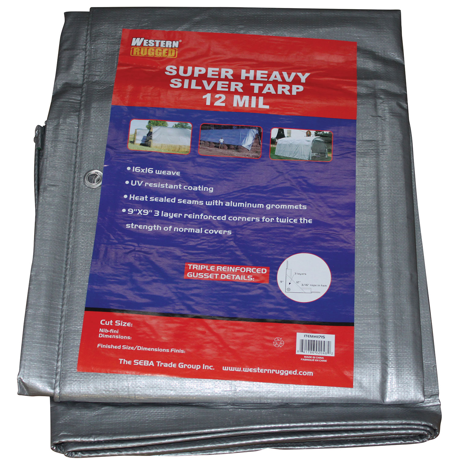 Western Rugged Tarp 20 x 24 ft. - Silver