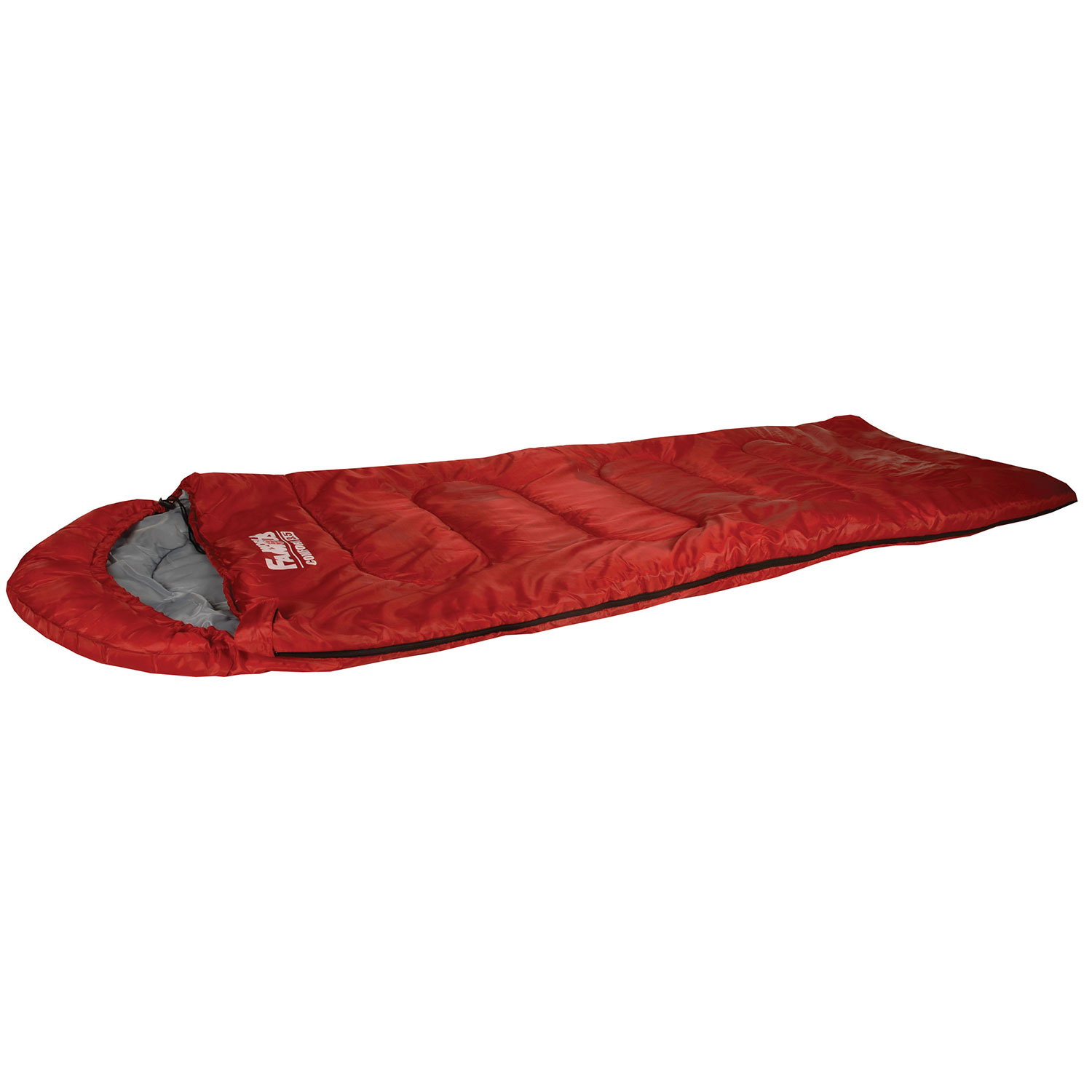 North 49 Comfort 3.5 Rectangular 3-Degrees Celcius Sleeping Bag - Red