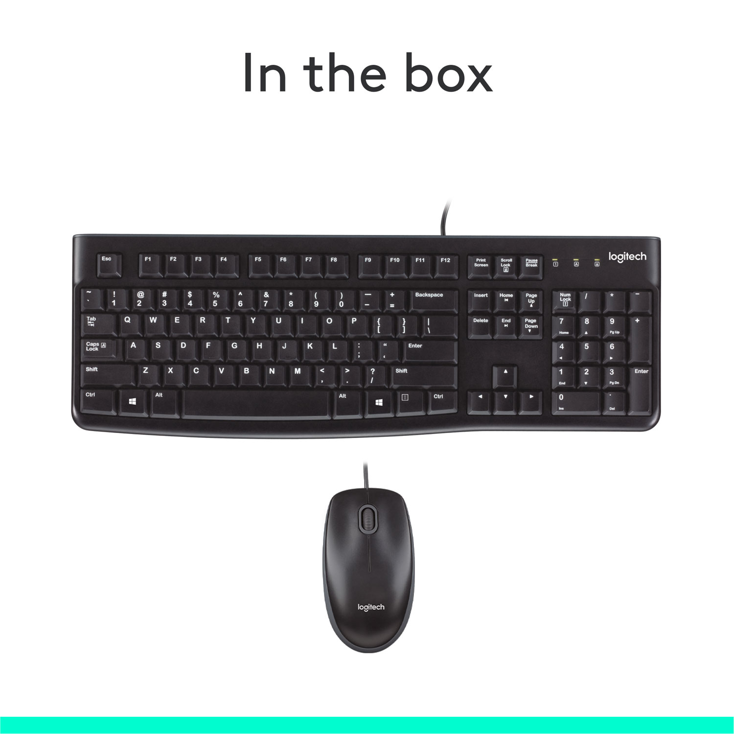 Logitech MK120 Keyboard & Mouse Combo