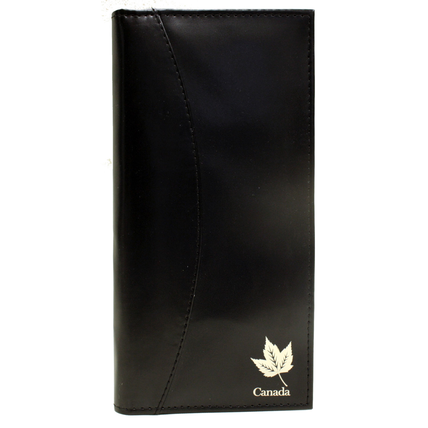 Trousse de voyage en cuir Canadiana d'Ashlin - Noir