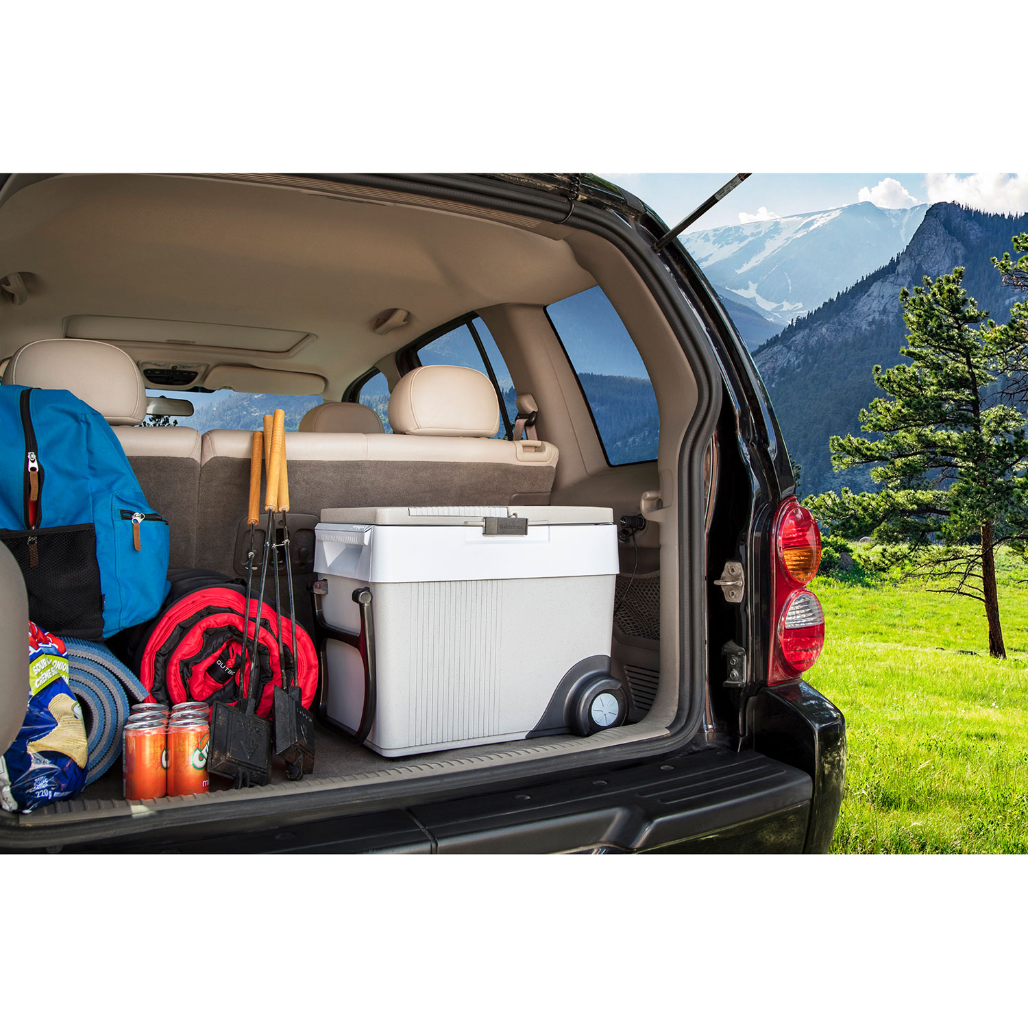 Koolatron 12V Wheeled Electric Cooler/Warmer 31L - Grey