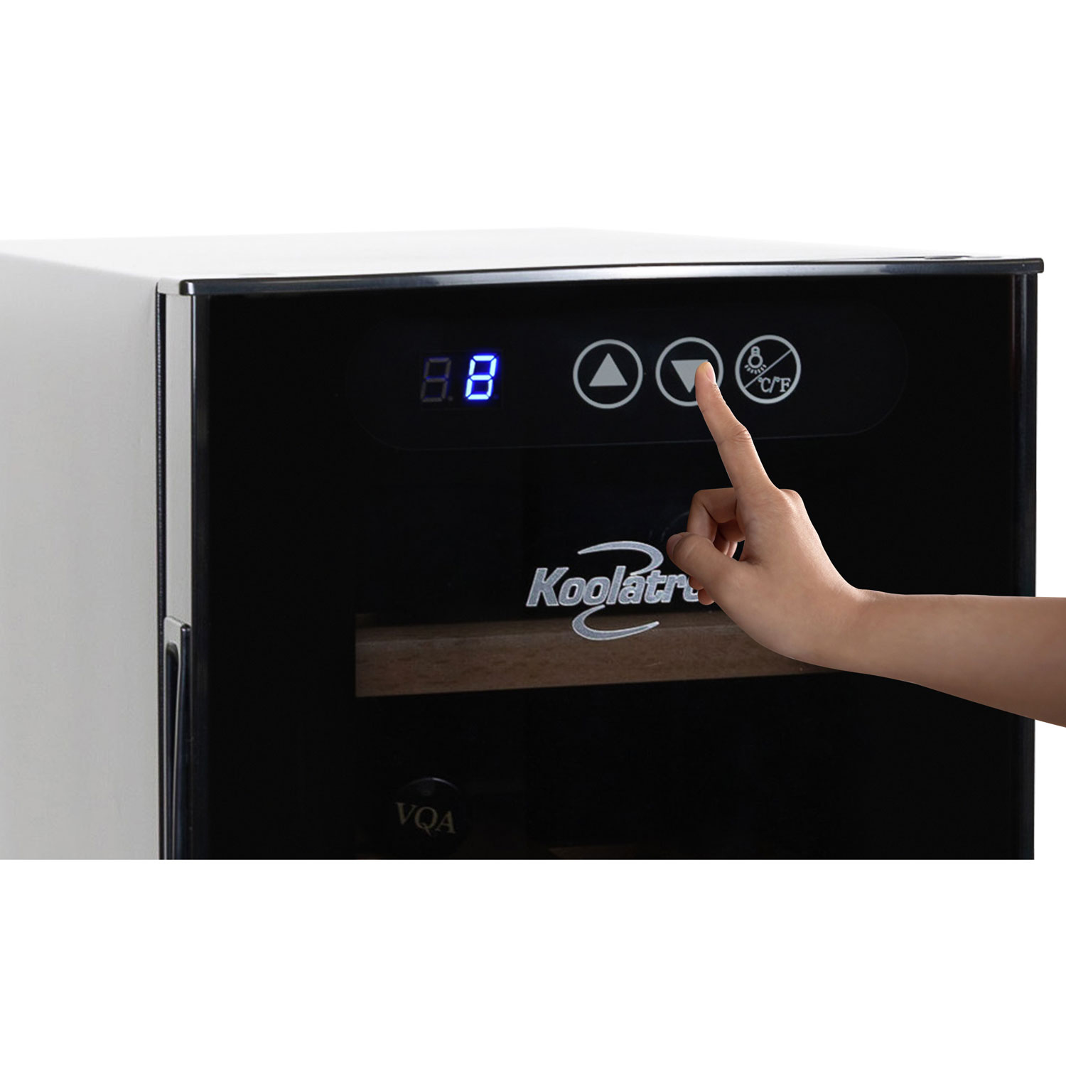 Réfrigérateur à vin autonome de luxe pour 12 bouteilles de Koolatron