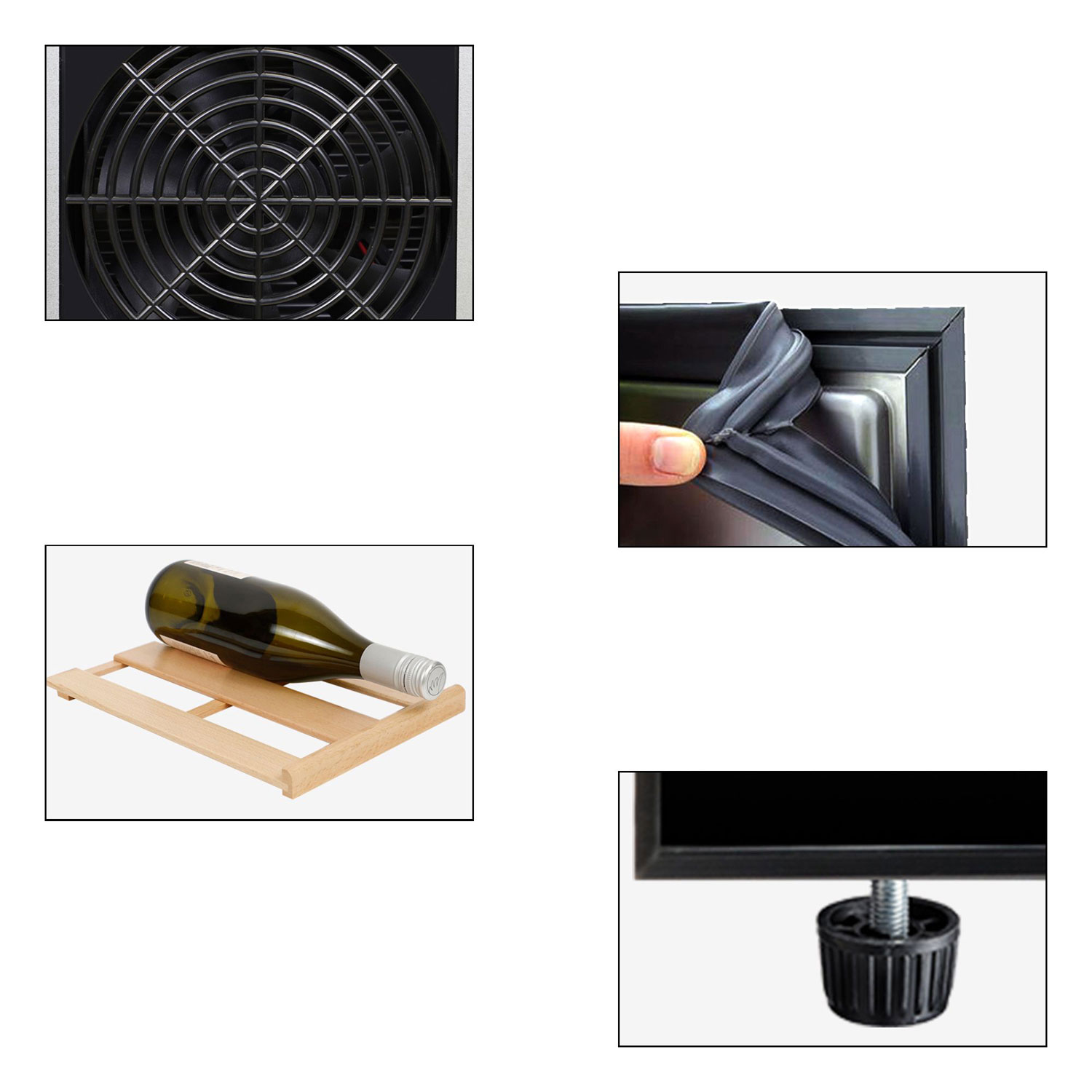 Réfrigérateur à vin autonome de luxe pour 12 bouteilles de Koolatron