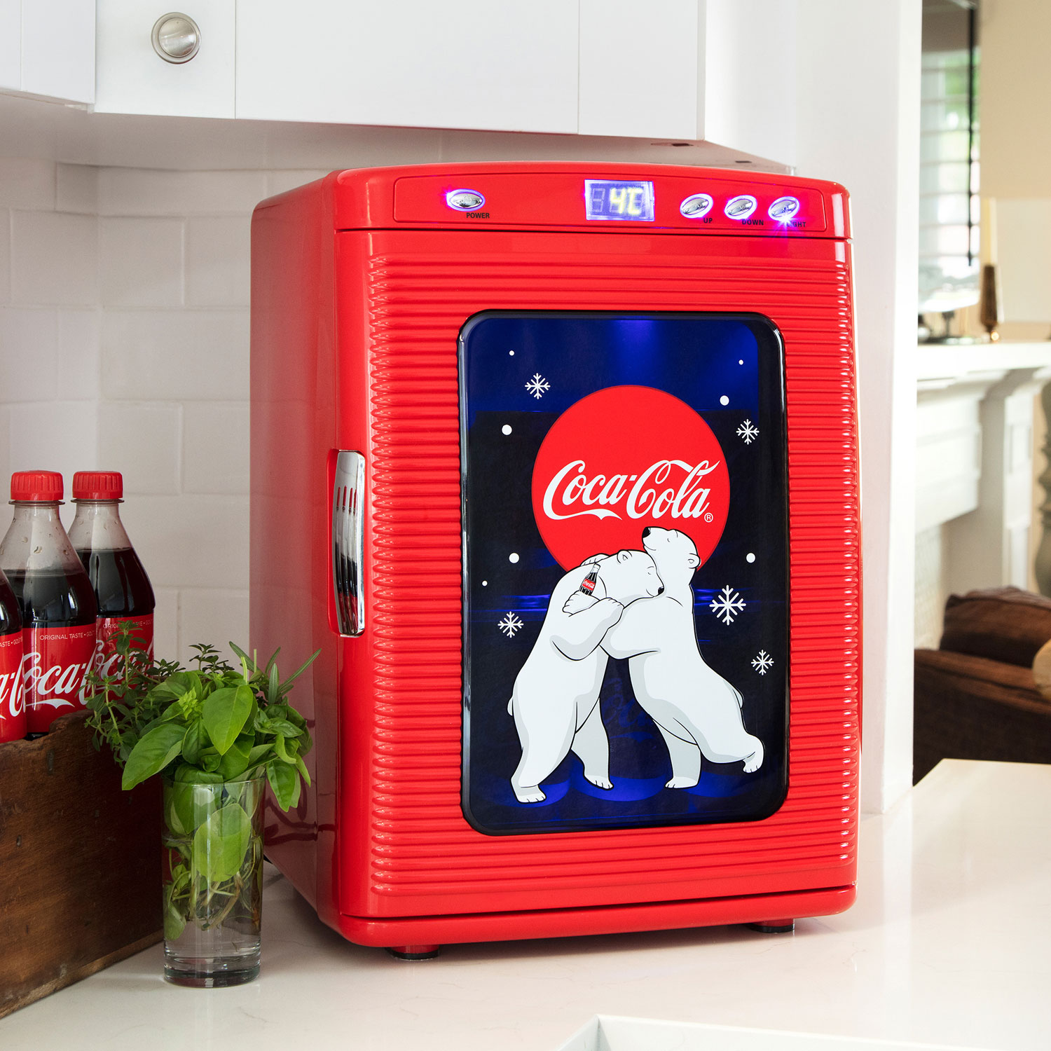 Koolatron 28-Can Countertop Refrigerator - Coca-Cola