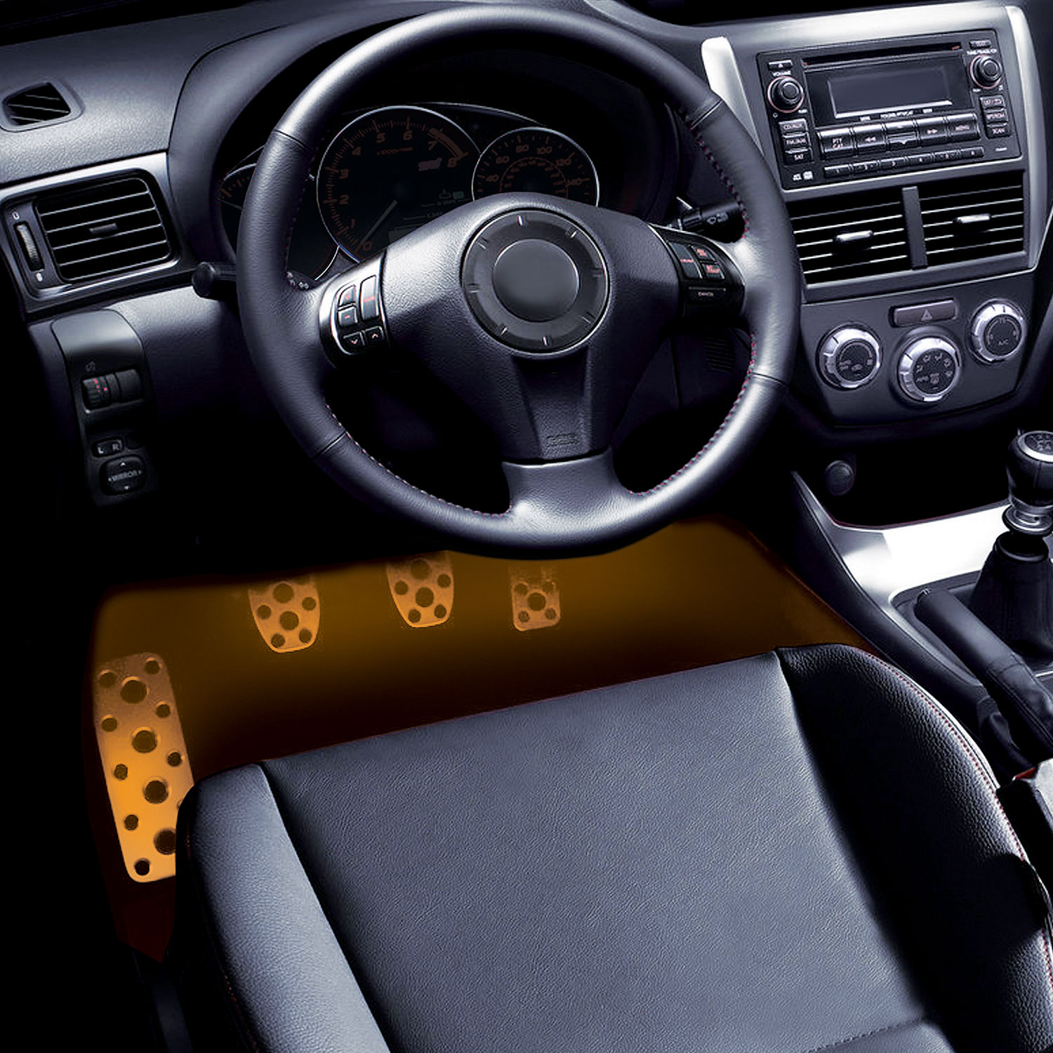 Alpena Flex 24" LED Strip Light - Amber