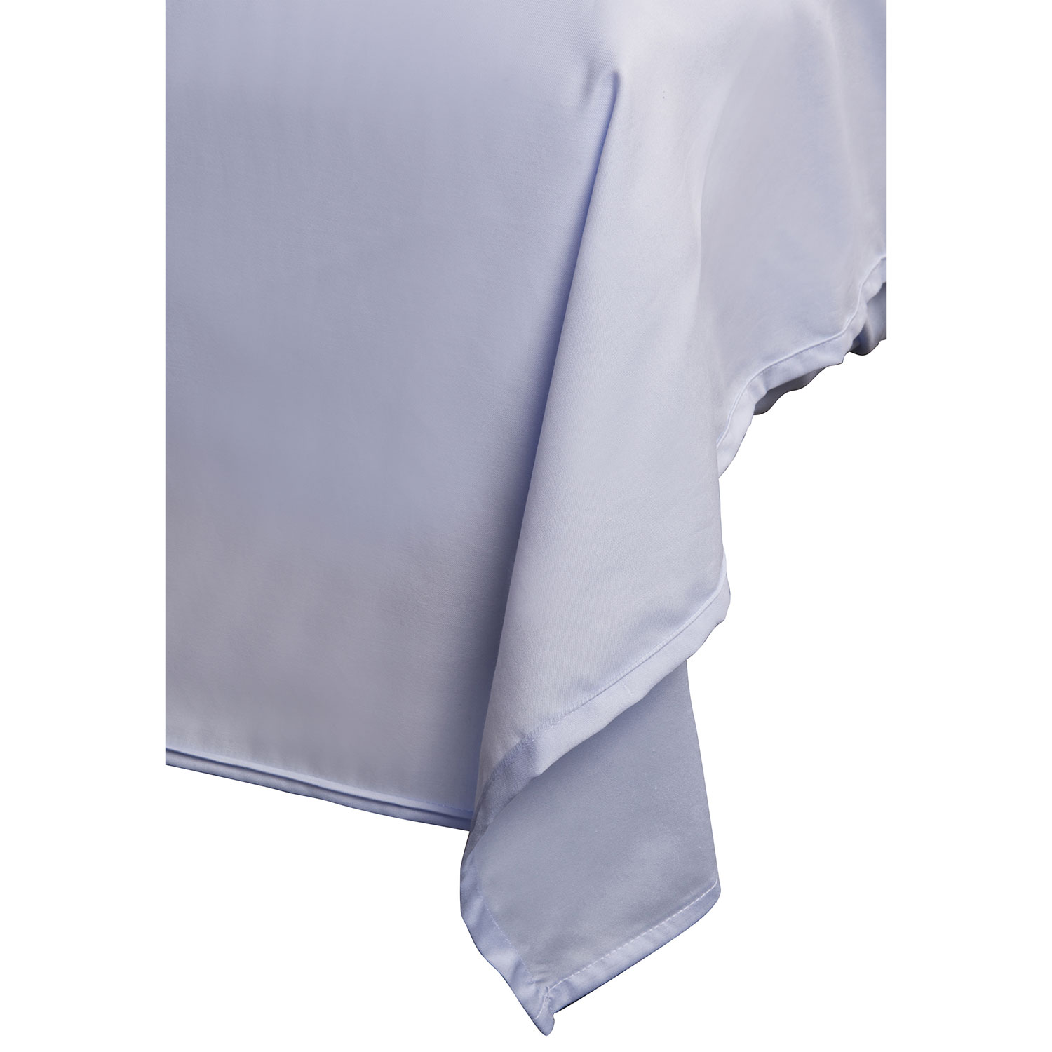 Maholi Maxwell Collection 230 Thread Count Egyptian Cotton Duvet Cover Set - Queen - Sky Blue