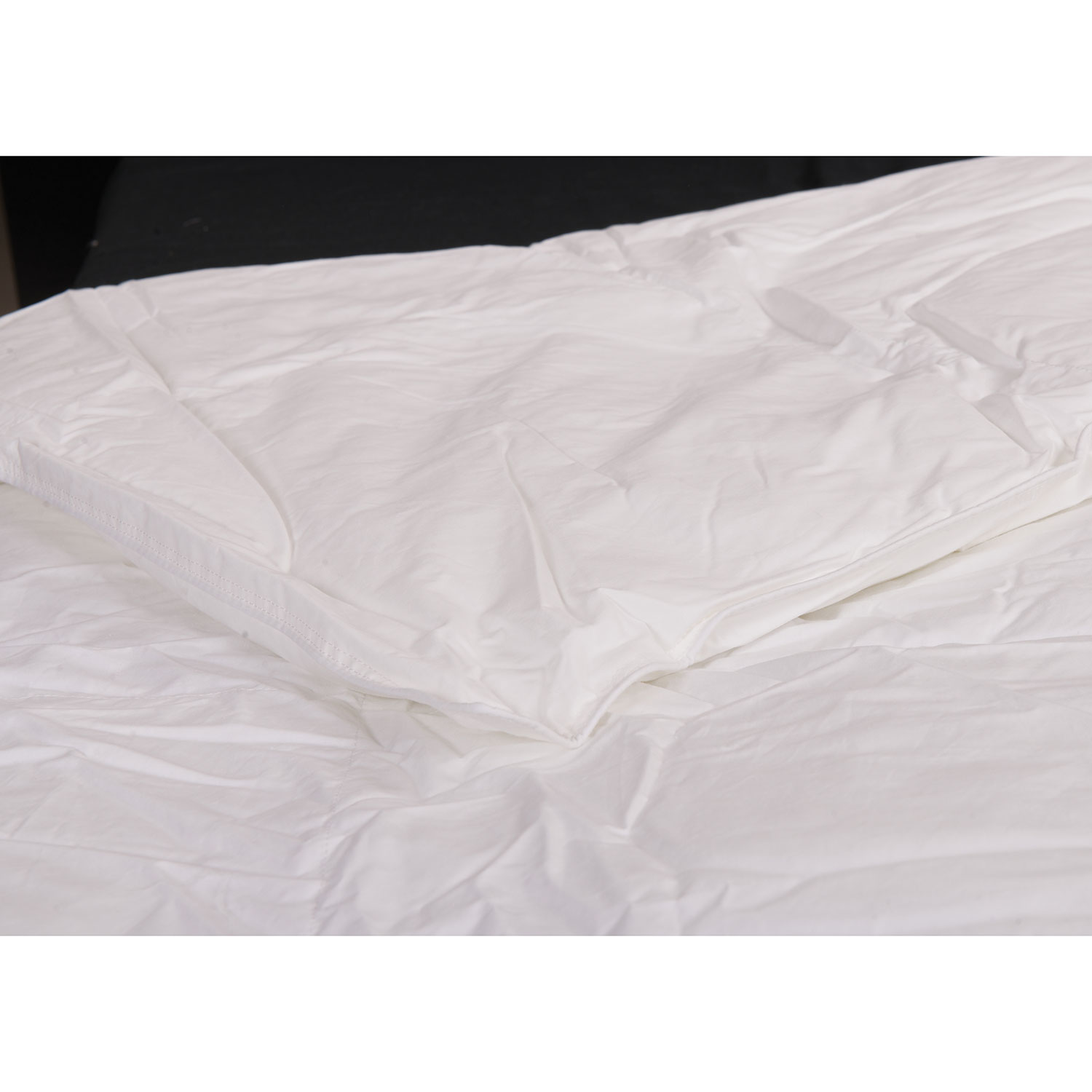 Douillette en gel de microfibre cont. 233 collection Ambassador de Maholi - Lit simple - Blanc