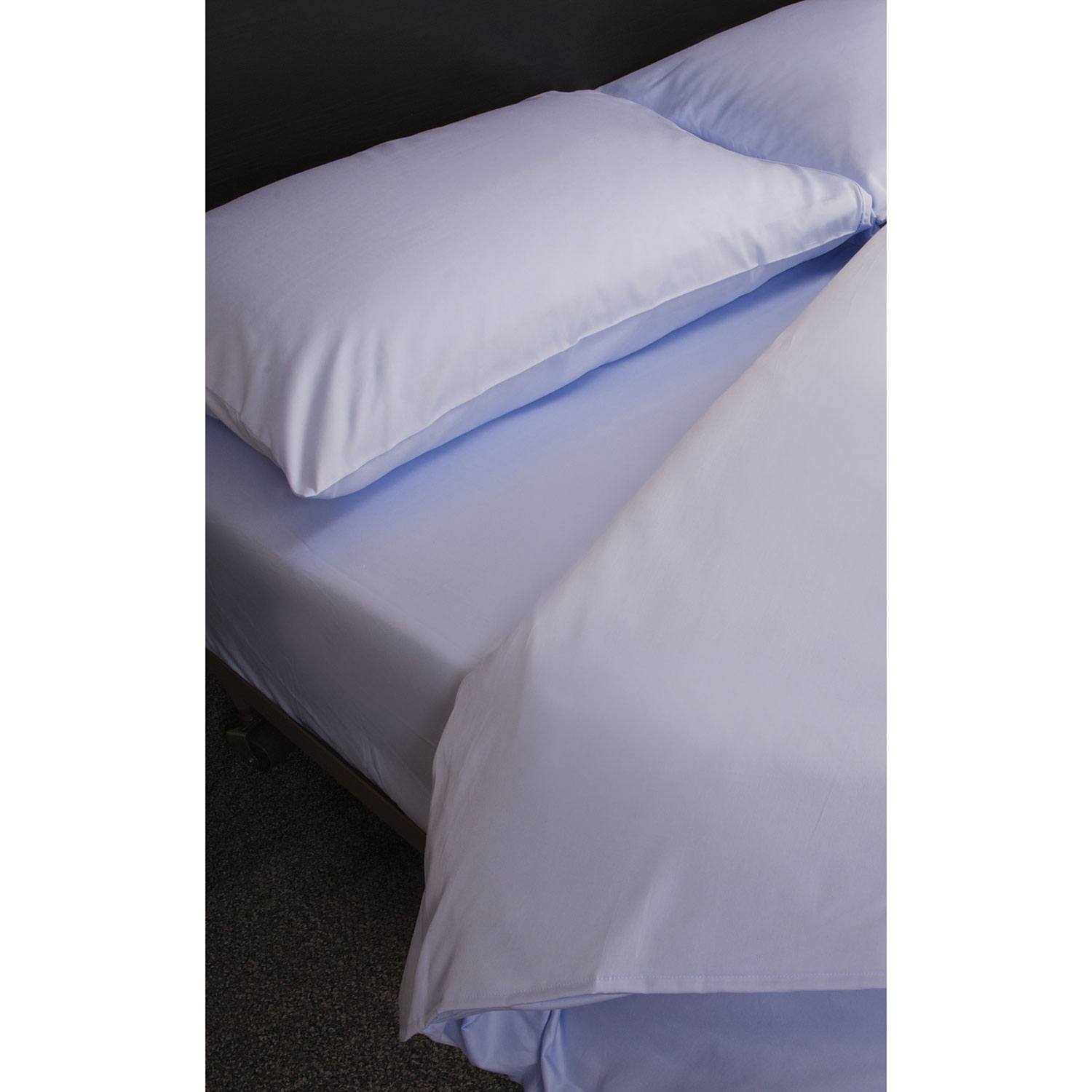 Maholi Maxwell Collection 230 Thread Count Egyptian Cotton Duvet Cover Set - Single/Twin - Blue