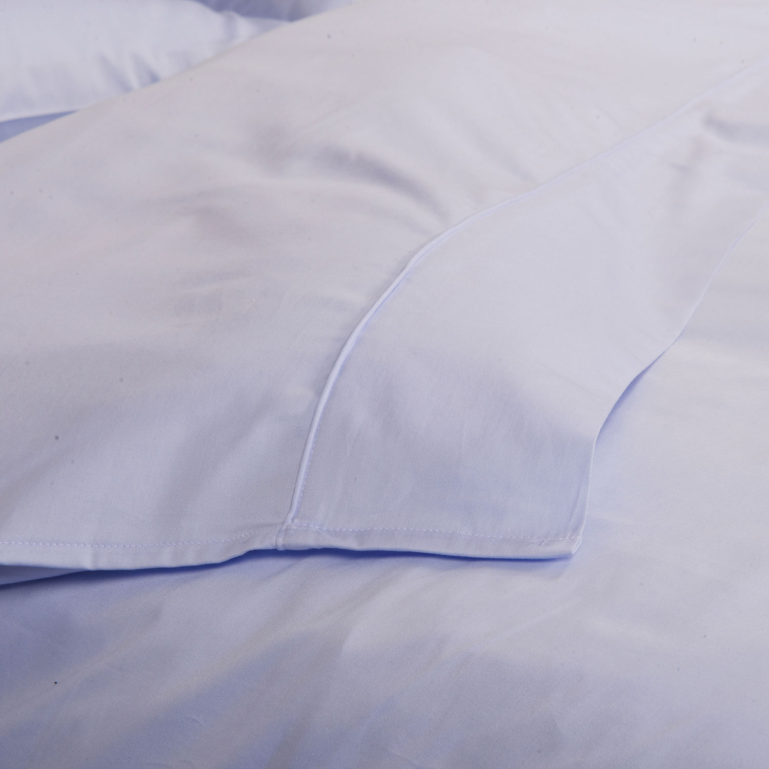 Maholi Maxwell Collection 230 Thread Count Egyptian Cotton Duvet Cover Set - Single/Twin - Blue