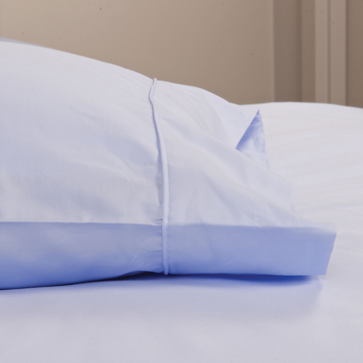 Maholi Maxwell Collection 230 Thread Count Egyptian Cotton Duvet Cover Set - Single/Twin - Blue