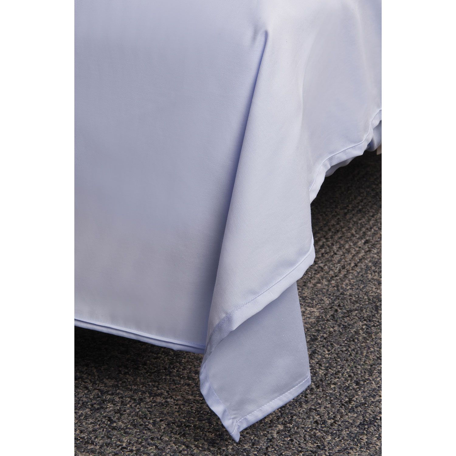 Maholi Maxwell Collection 230 Thread Count Egyptian Cotton Duvet Cover Set - Single/Twin - Blue