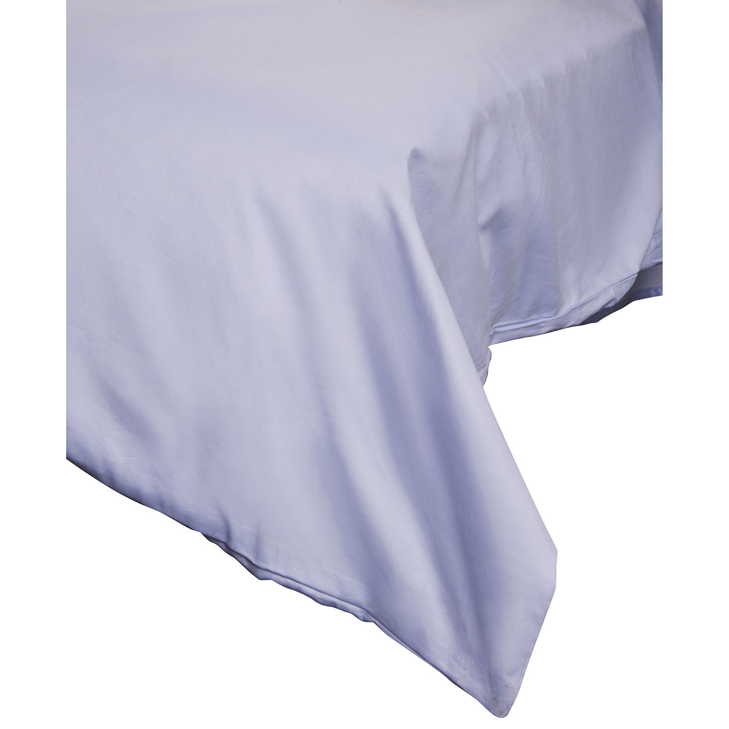 Maholi Maxwell Collection 230 Thread Count Egyptian Cotton Duvet Cover Set - Double/Full - Sky Blue