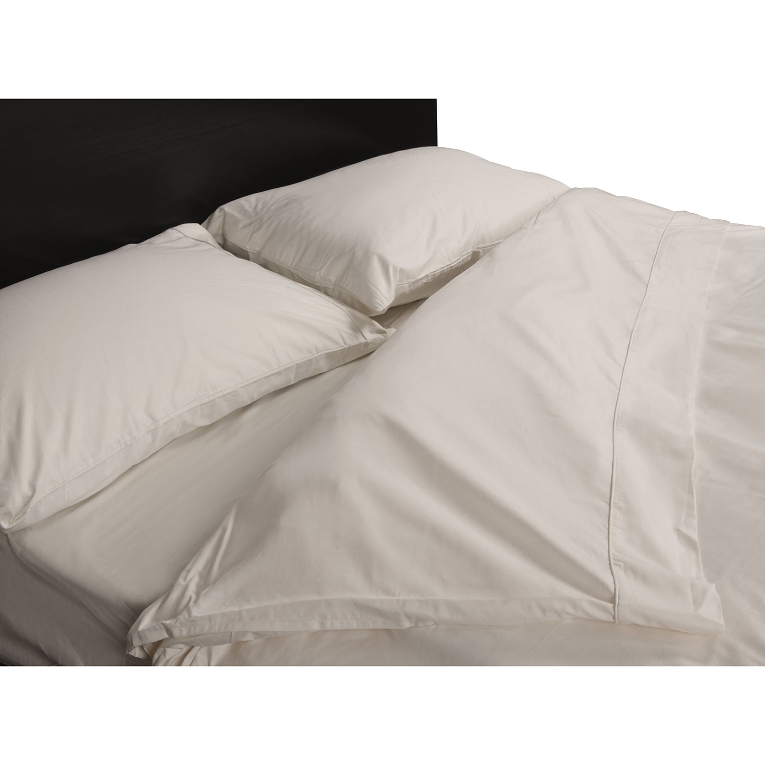 Maholi Maxwell Collection 230 Thread Count Egyptian Cotton Sheet Set - Double/Full - White