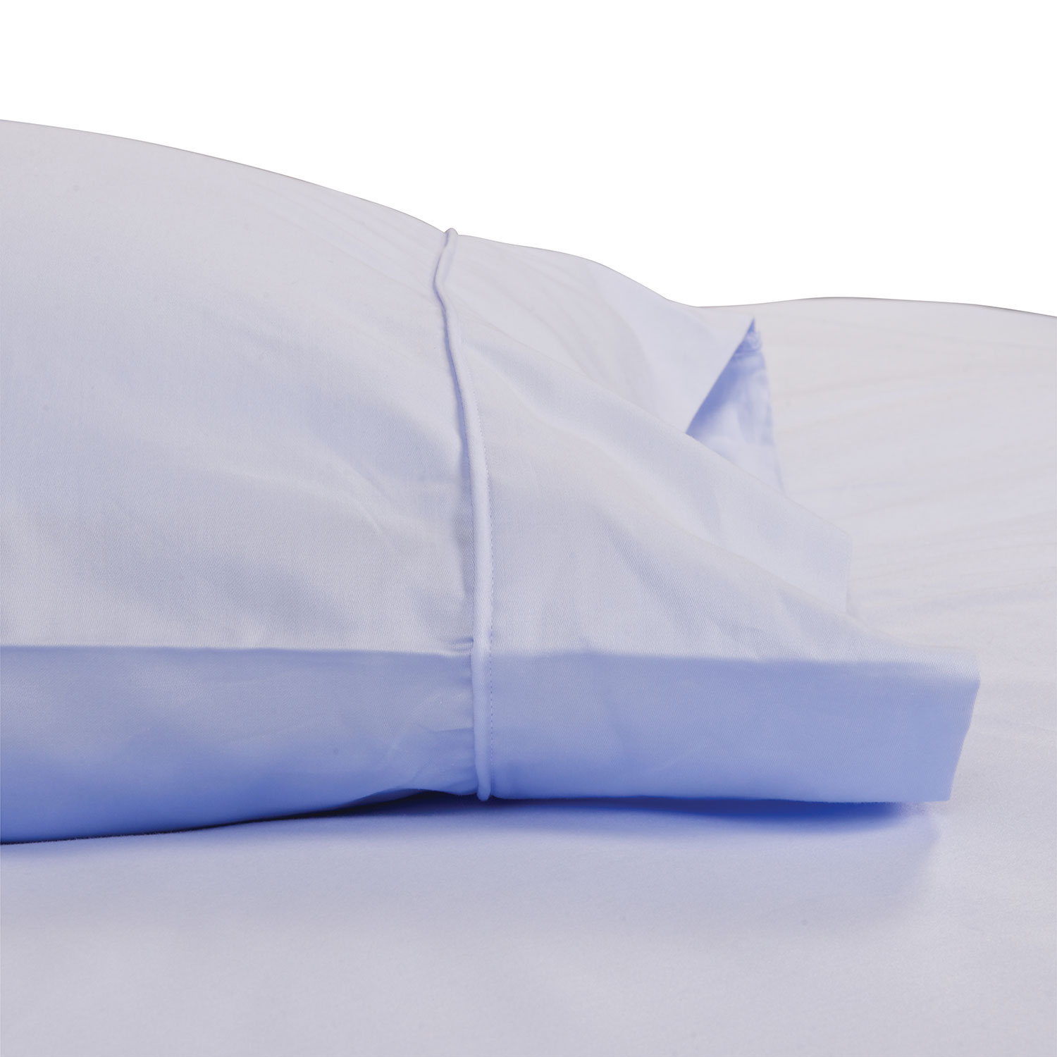 Maholi Maxwell Collection 230 Thread Count Egyptian Cotton Sheet Set - Double/Full - Sky Blue