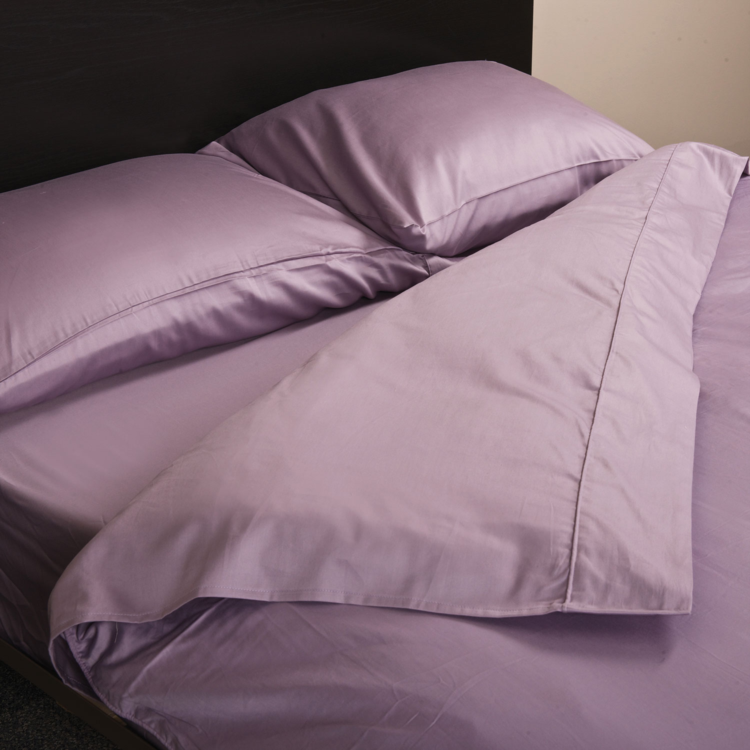 Maholi Maxwell Collection 230 Thread Count Egyptian Cotton Sheet Set - King - Purple