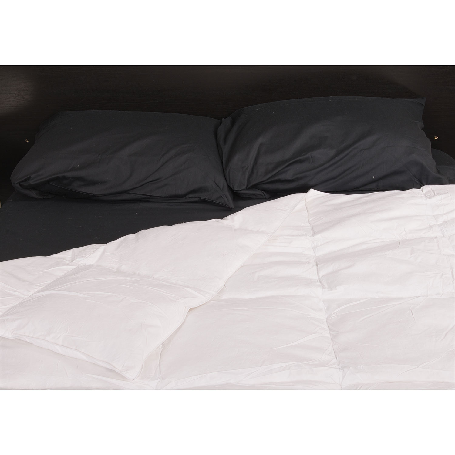 Couette en plumes d'oie contexture 233 collection Royal Elite de Maholi - Lit simple - Blanc