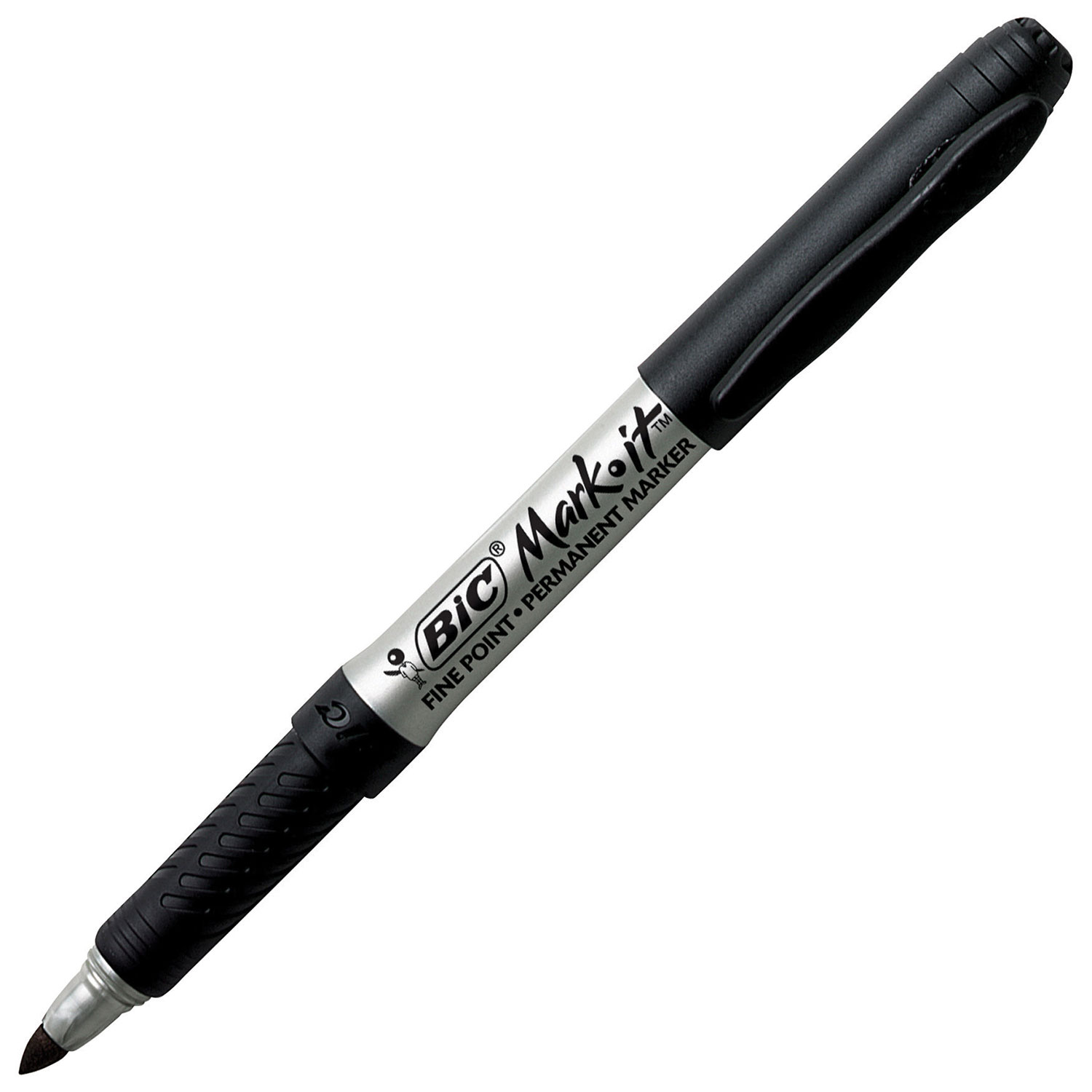 BIC Mark It Permanent Marker - Fine - Black