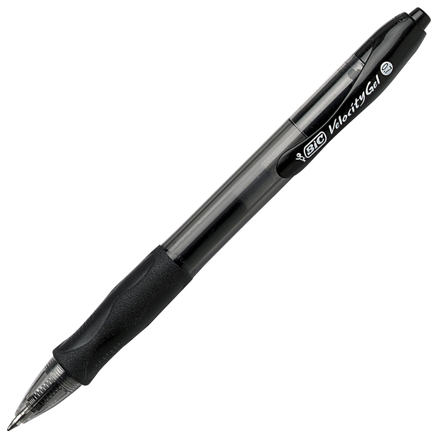 BIC Velocity 0.7mm Retractable Gel Pen - Black