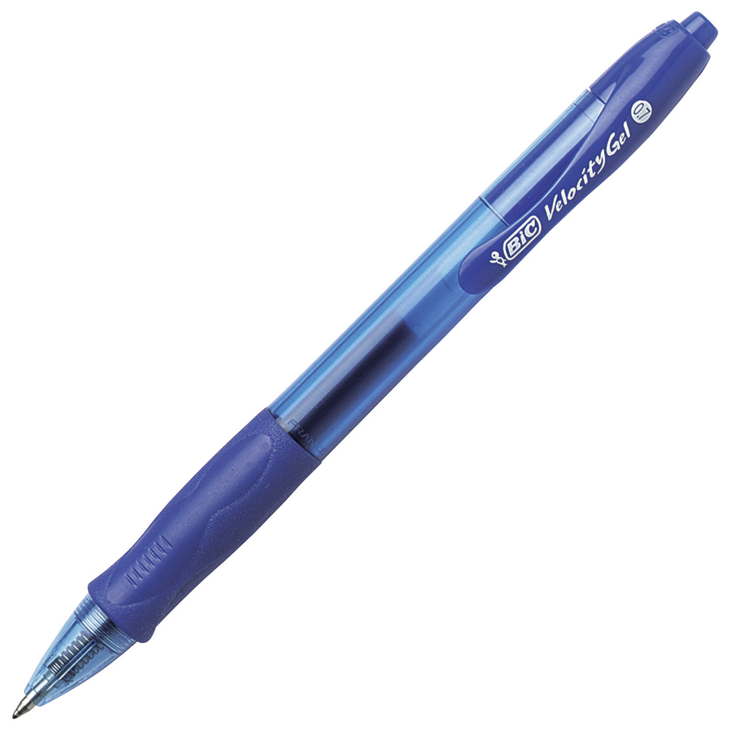 BIC Velocity 0.7mm Retractable Gel Pen - Blue