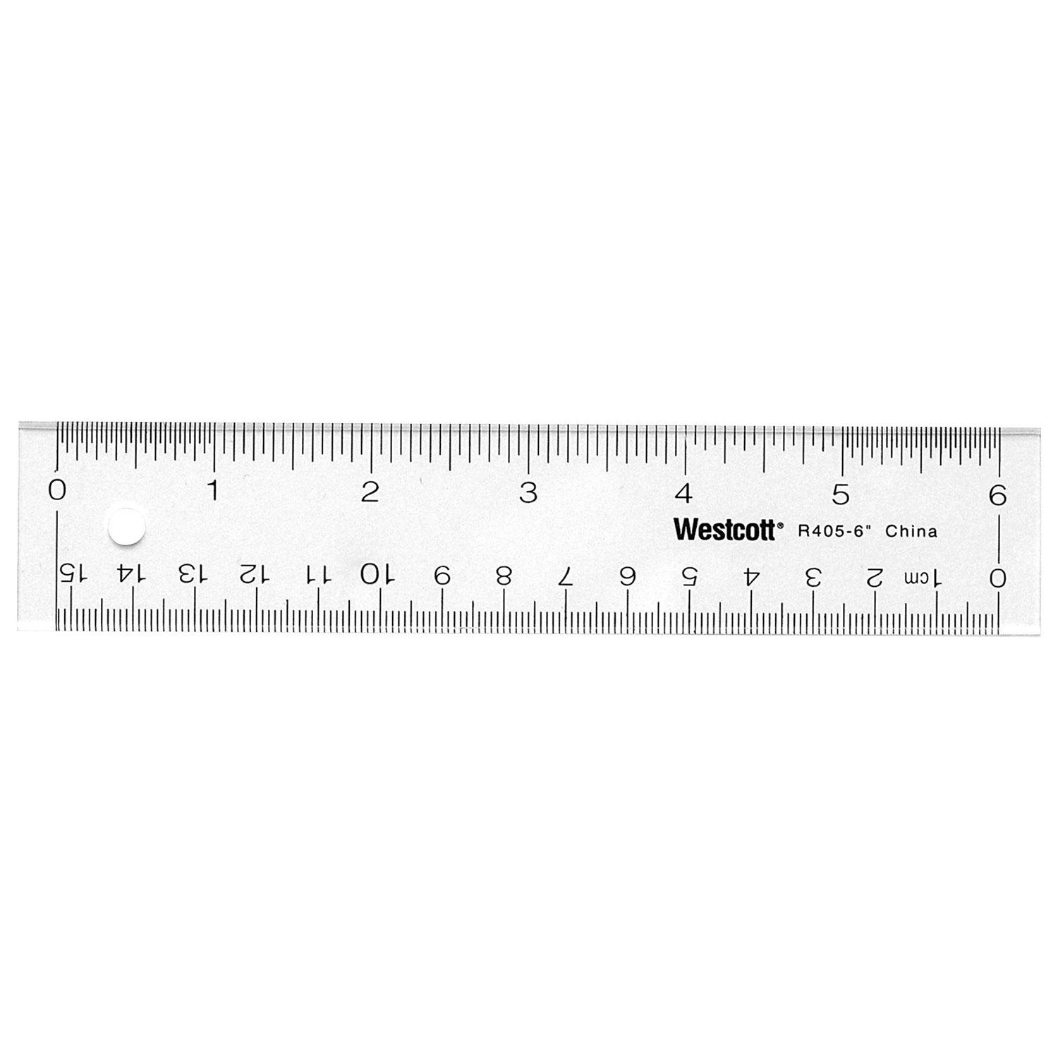 Règle de bureau de 6 po d'Acme United