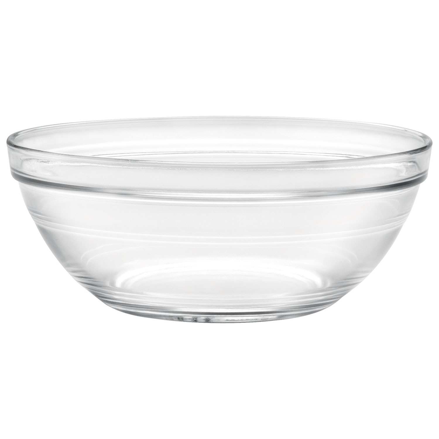 Bols en verre empilables de 8,1 po Lys de Duralex - Ensemble de 6 - Transparent