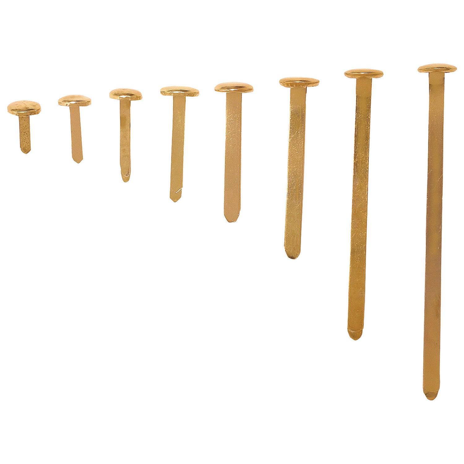 ACCO 3" Round Head Paper Fastener - 100 Pack