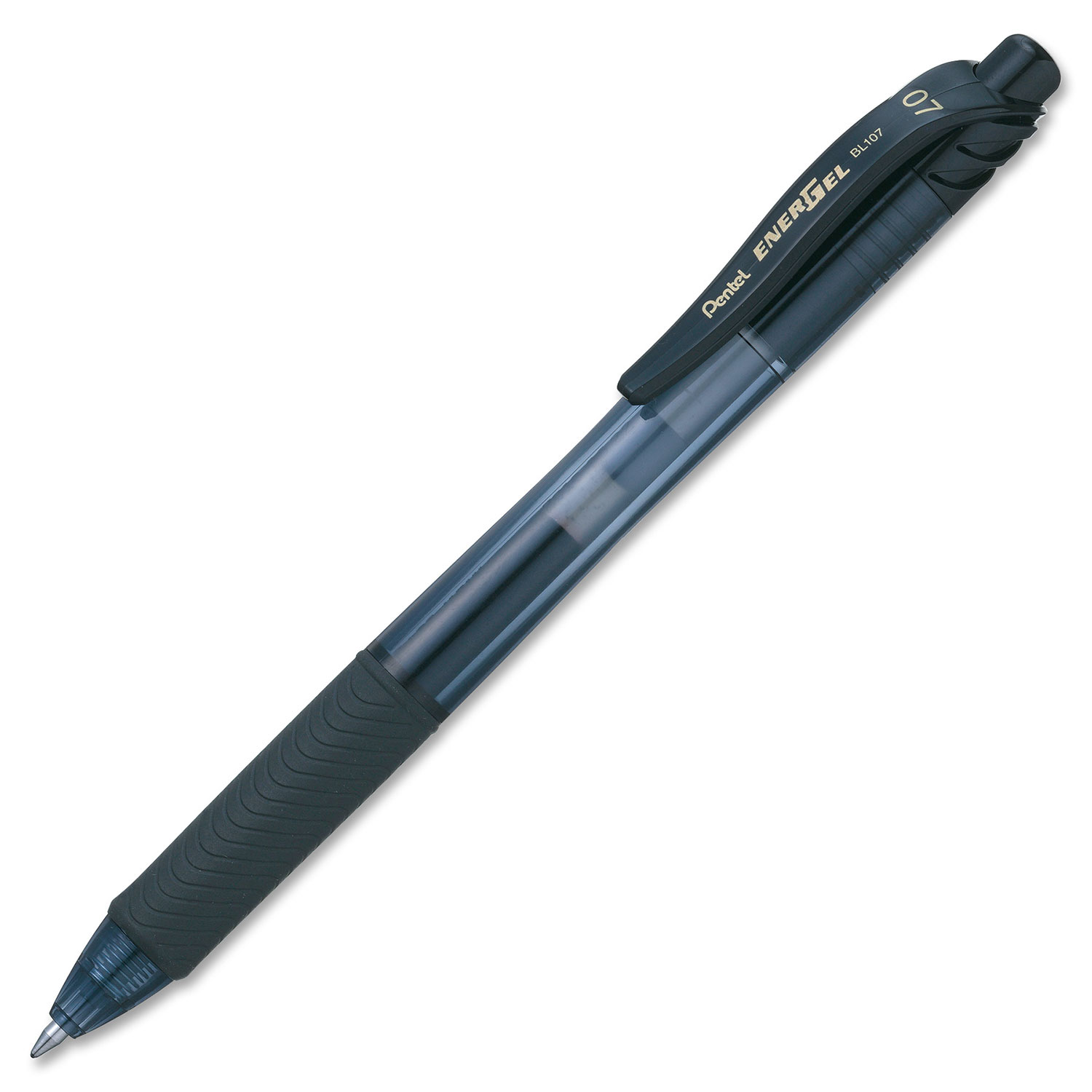 Pentel Stationary Retractable Energel Point 0.7mm Rollerball Gel Pen - Black