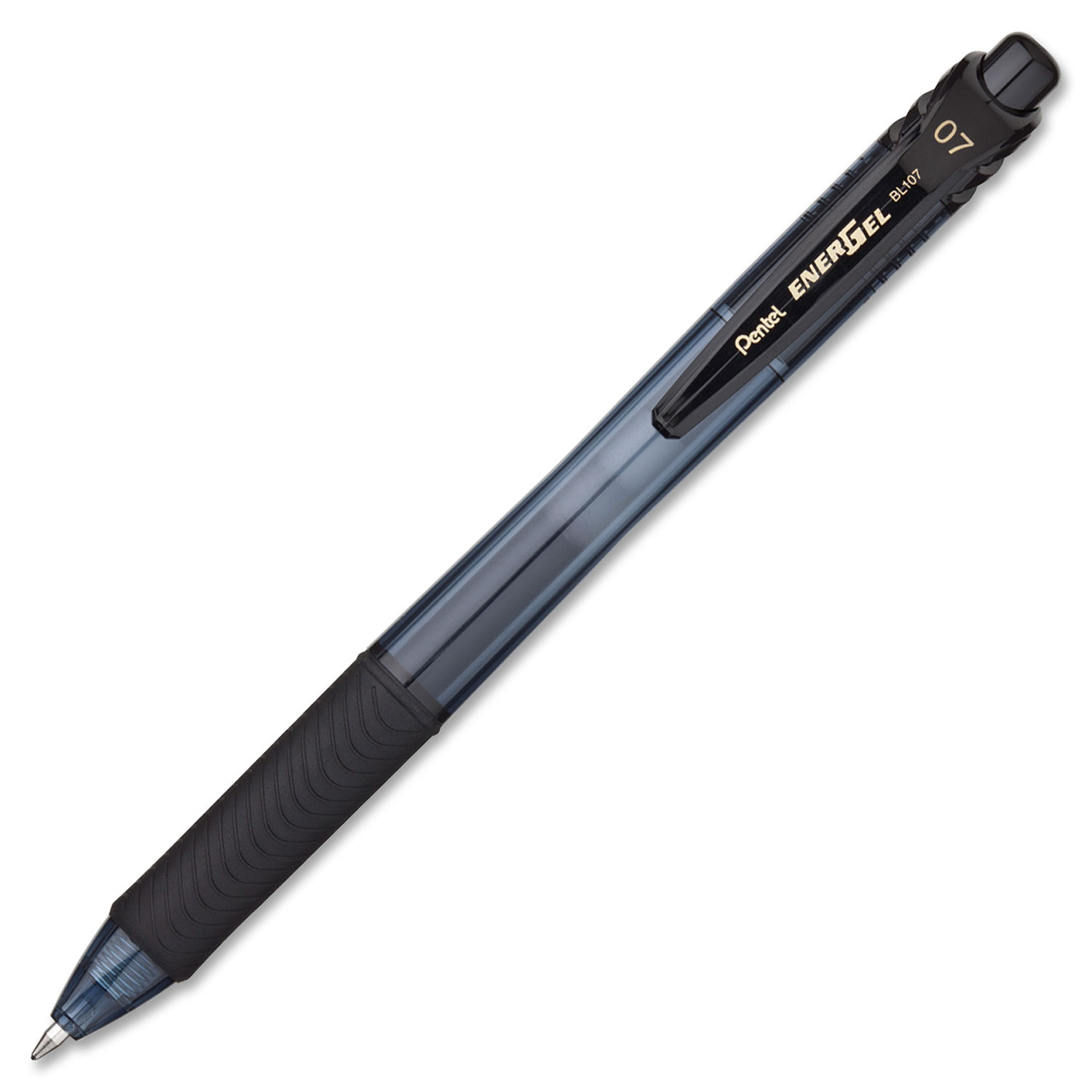 Pentel Stationary Retractable Energel Point 0.7mm Rollerball Gel Pen - Black