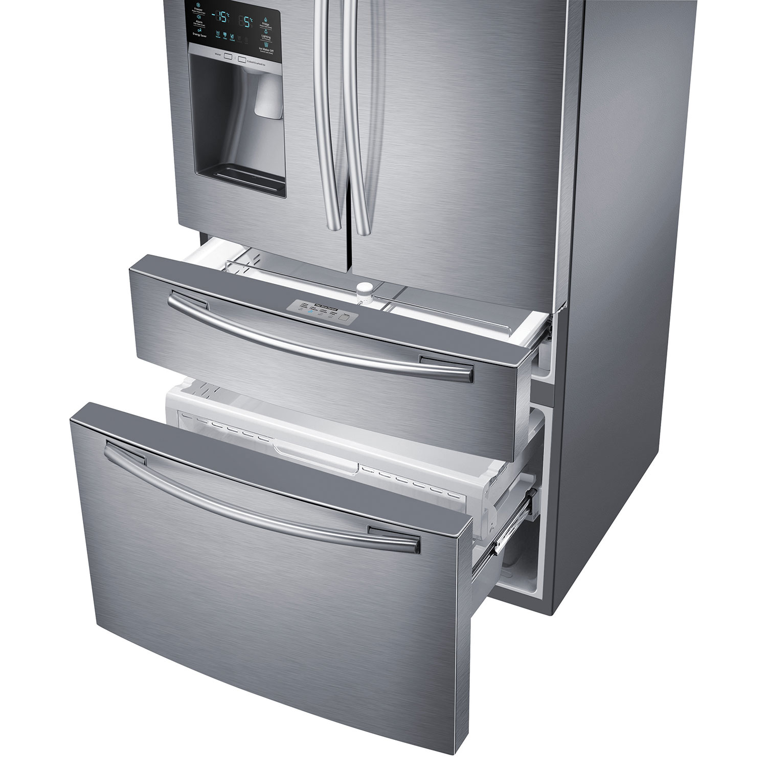 Samsung 33 24 7 Cu Ft 4 Door Refrigerator Rf25hmedbsr Stainless Steel Best Buy Canada