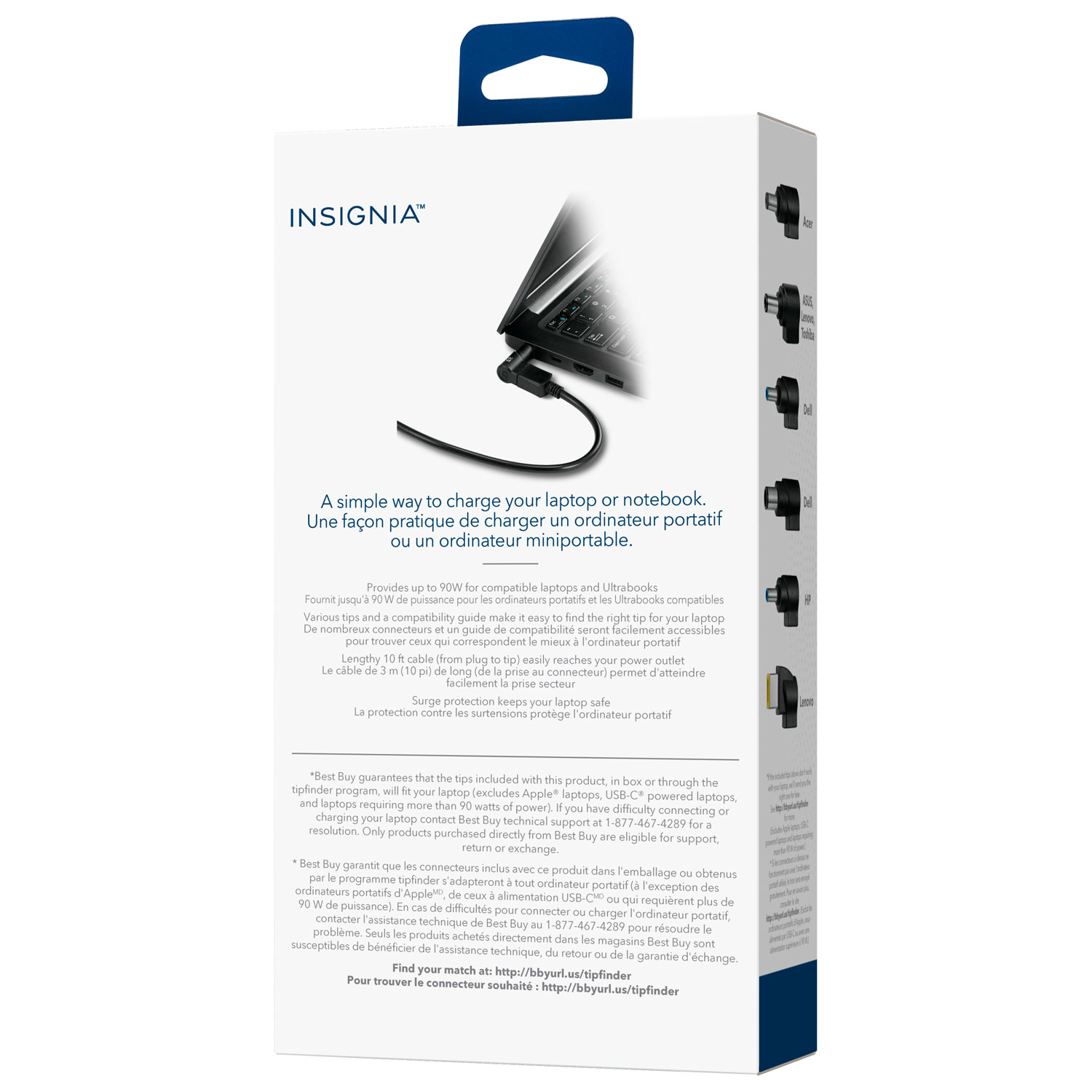 Chargeur universel pour portable de 90 W d'Insignia - Exclusivité BBY