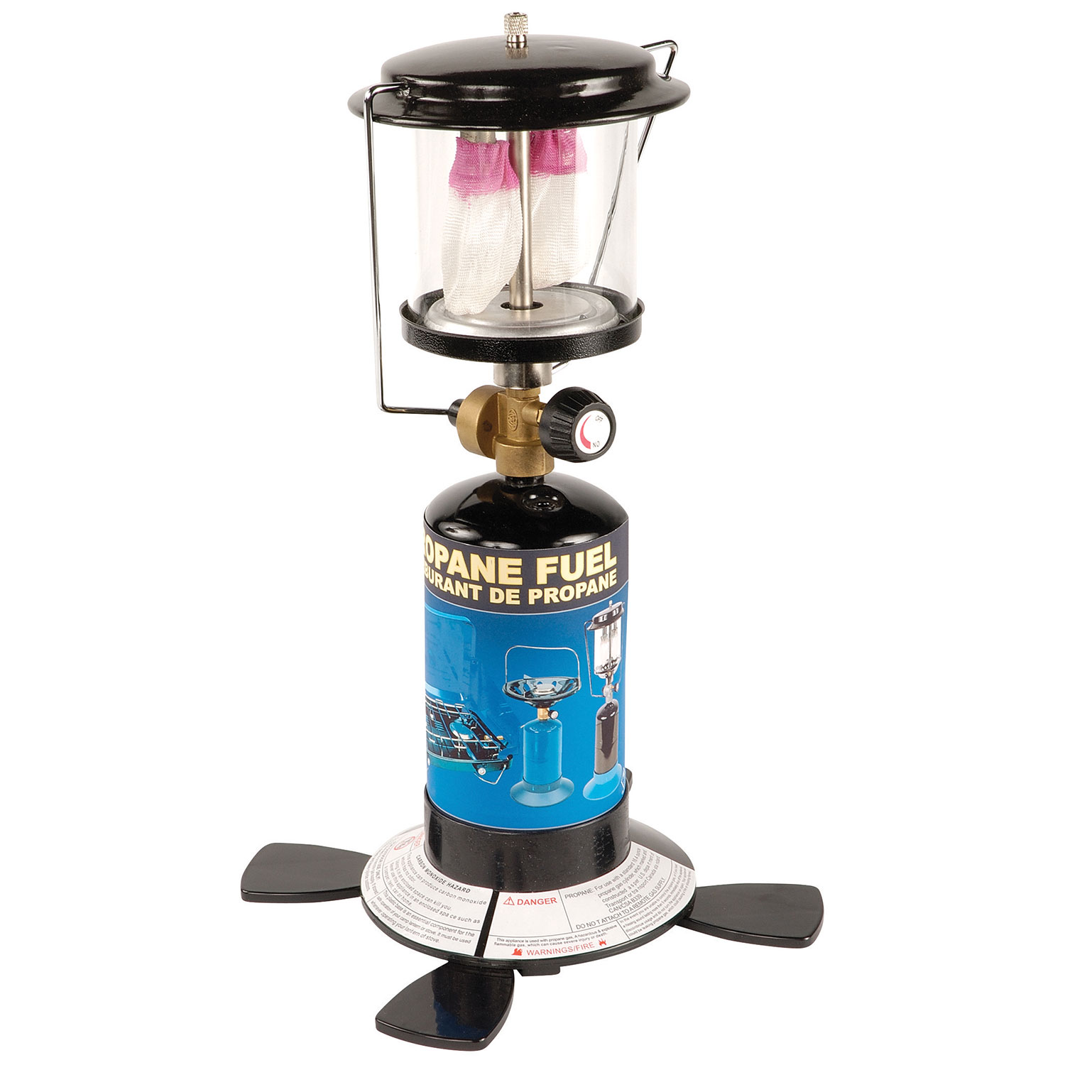 World Famous Double Mantle Lantern - Black