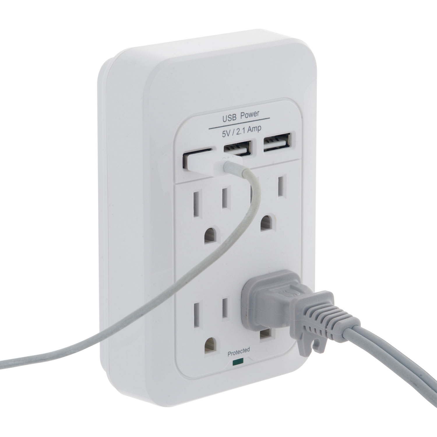 Parasurtenseur à 4 prises avec USB d'Insignia - Exclusivité de Best Buy