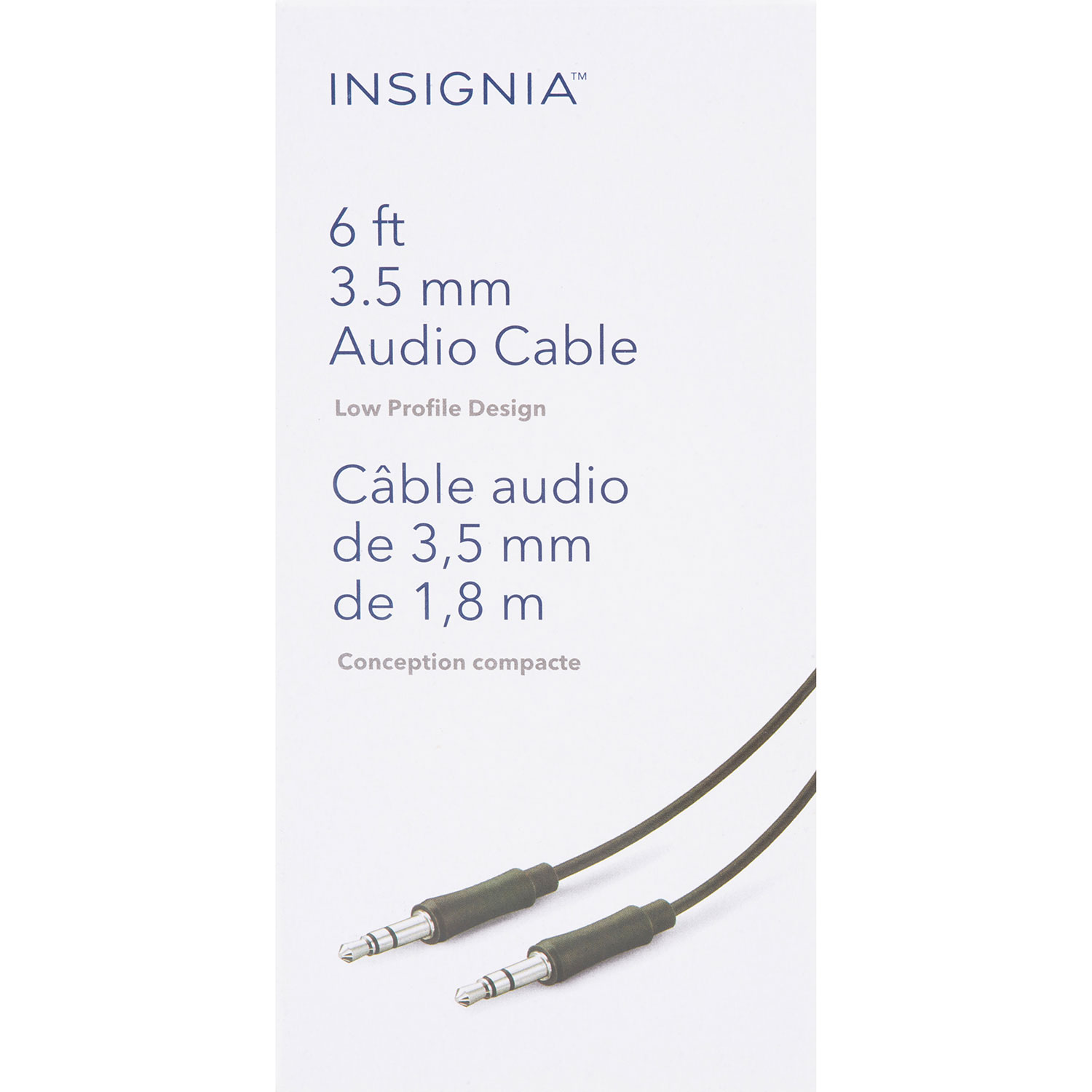 Câble audio 3,5 mm de 1,8 m d'Insignia (NS-MP3AX-C) - Exclusivité Best Buy