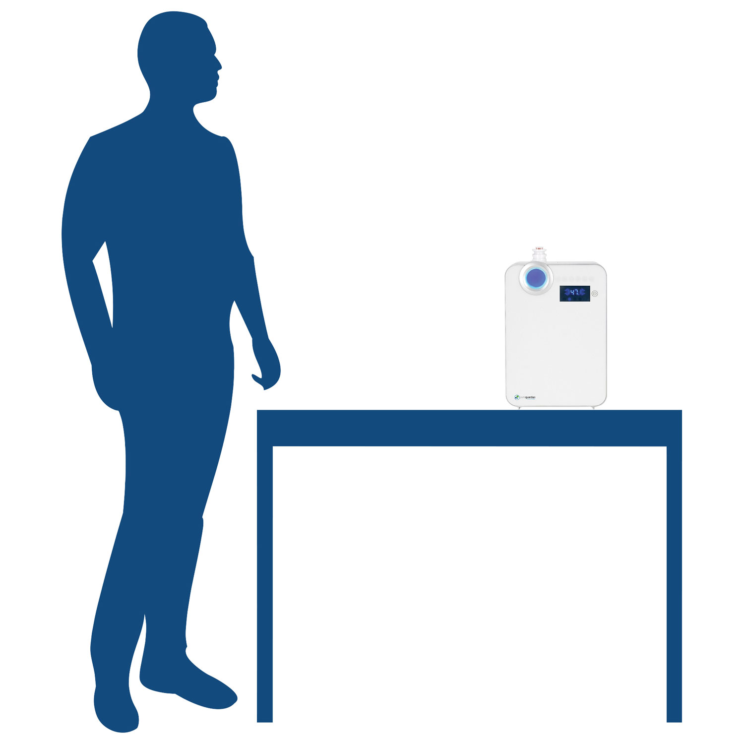 PureGuardian H7550CA Elite 90-Hour Smart Mist Ultrasonic Humidifier