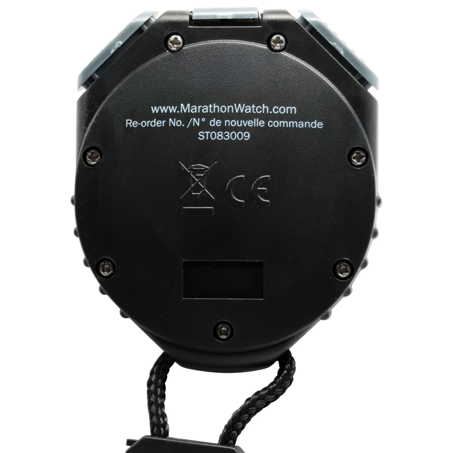 Chronomètre numérique Adanac 4000 de Marathon - Noir