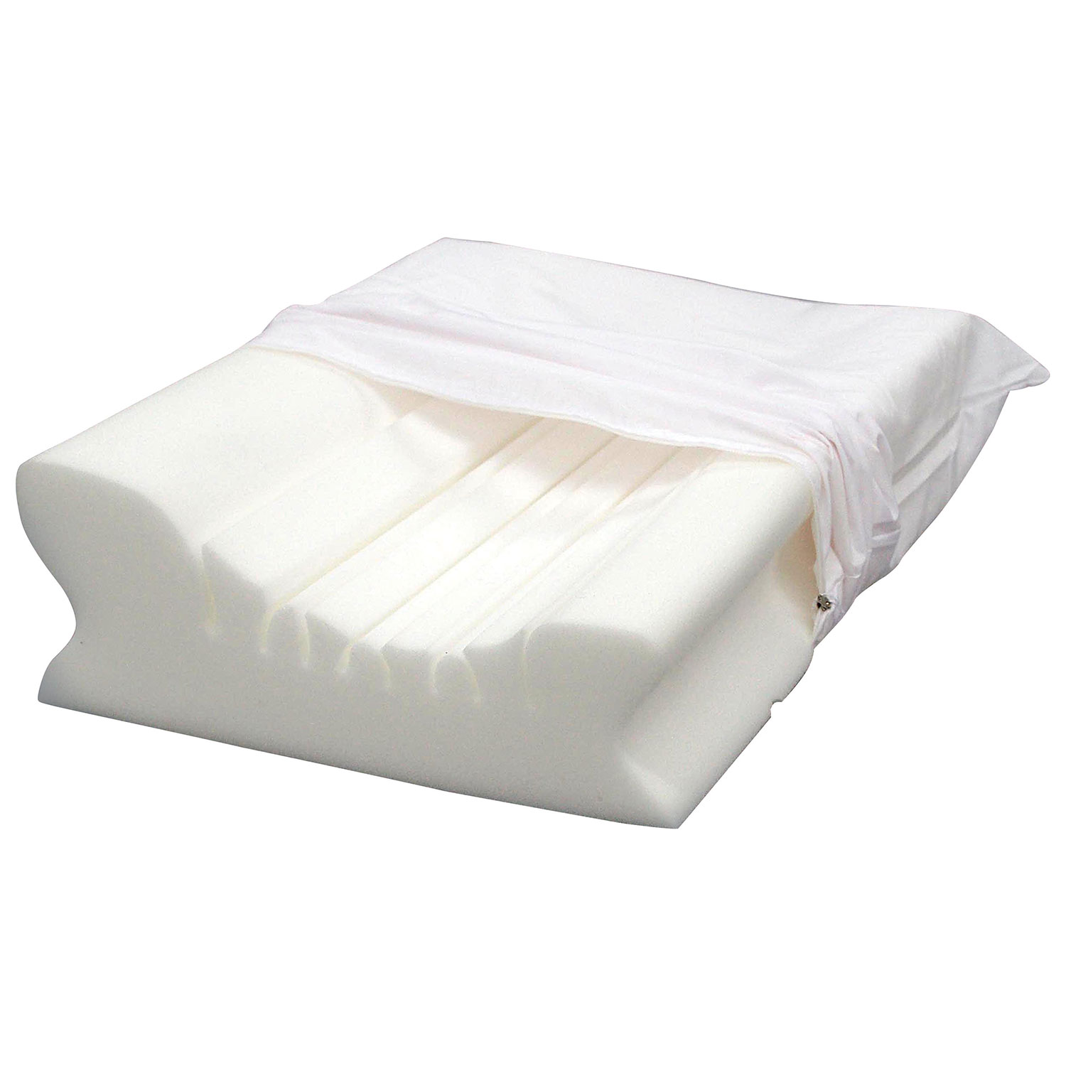 BodyForm Orthopedic Neck Support Foam Pillow - White