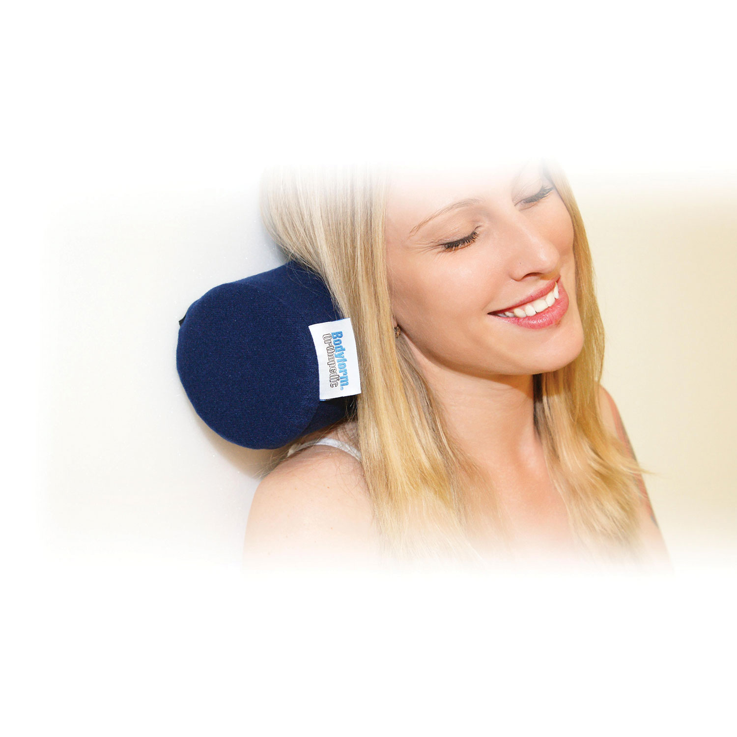 Bodyform Orthopedic Medium Firm Neck/Back Support Cushion - Blue