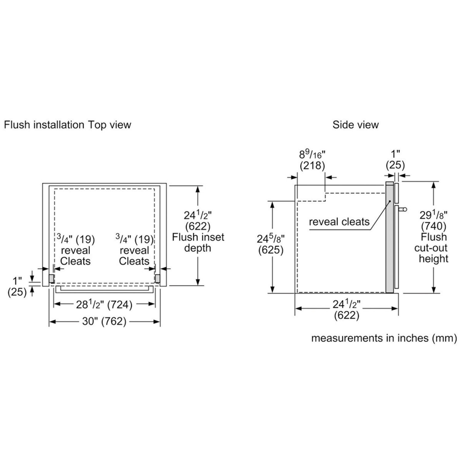 Bosch 30" 4.6 Cu. Ft. Easy Clean True Convection Wall Oven - Stainless Steel