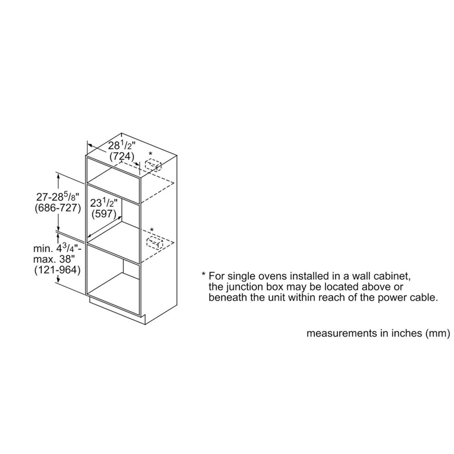 Bosch 30" 4.6 Cu. Ft. Easy Clean True Convection Wall Oven - Stainless Steel