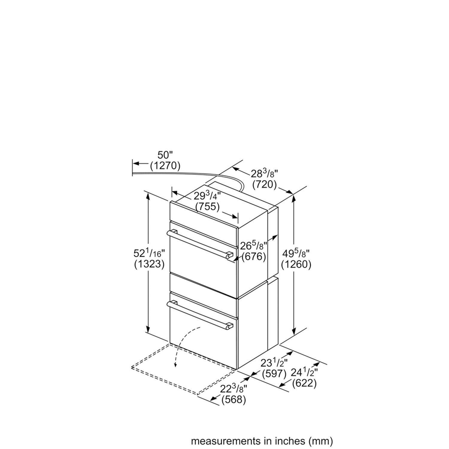 Bosch 30" 4.6 Cu. Ft. Easy Clean True Convection Wall Oven - Stainless Steel