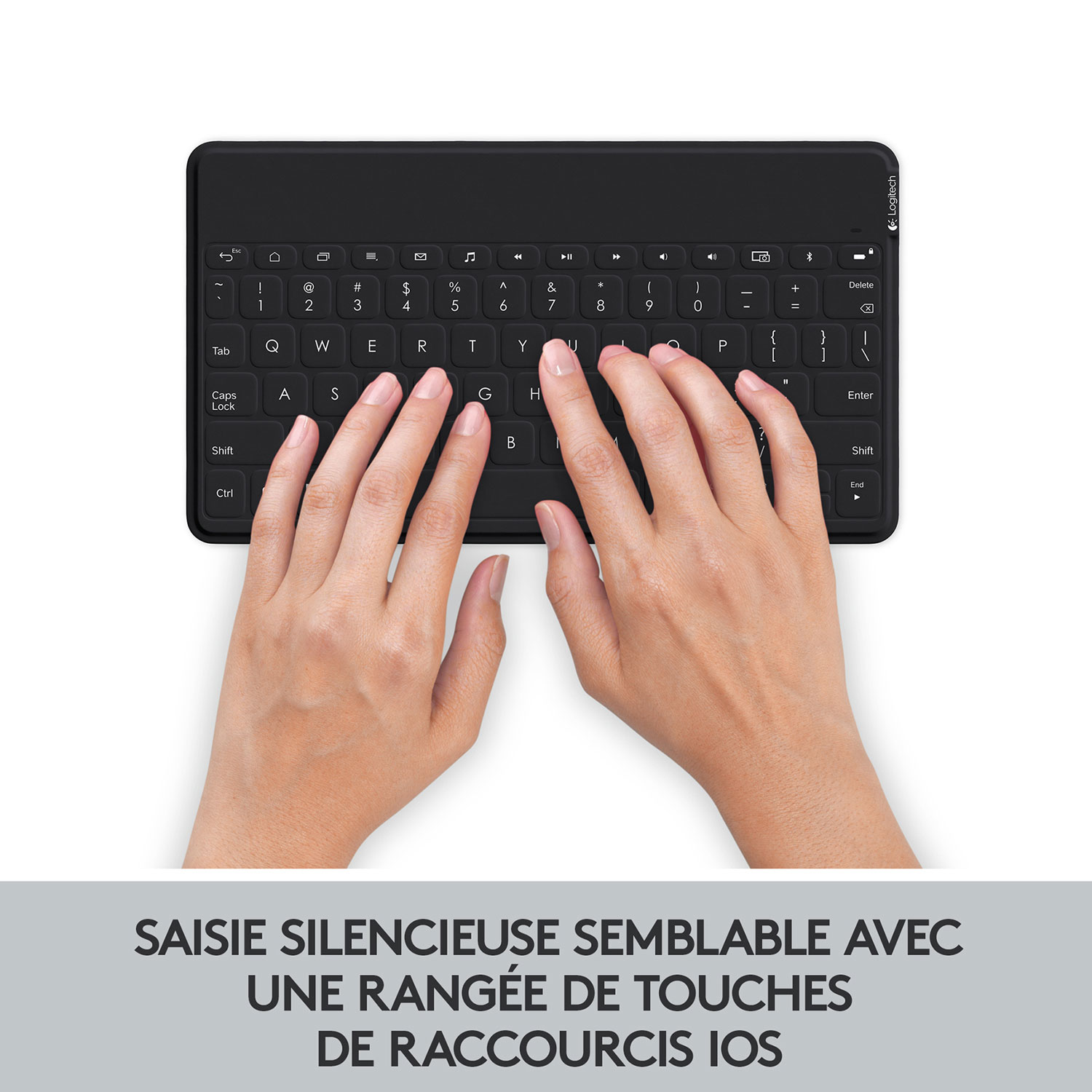 Clavier Keys-to-Go de Logitech pour iPad - Noir