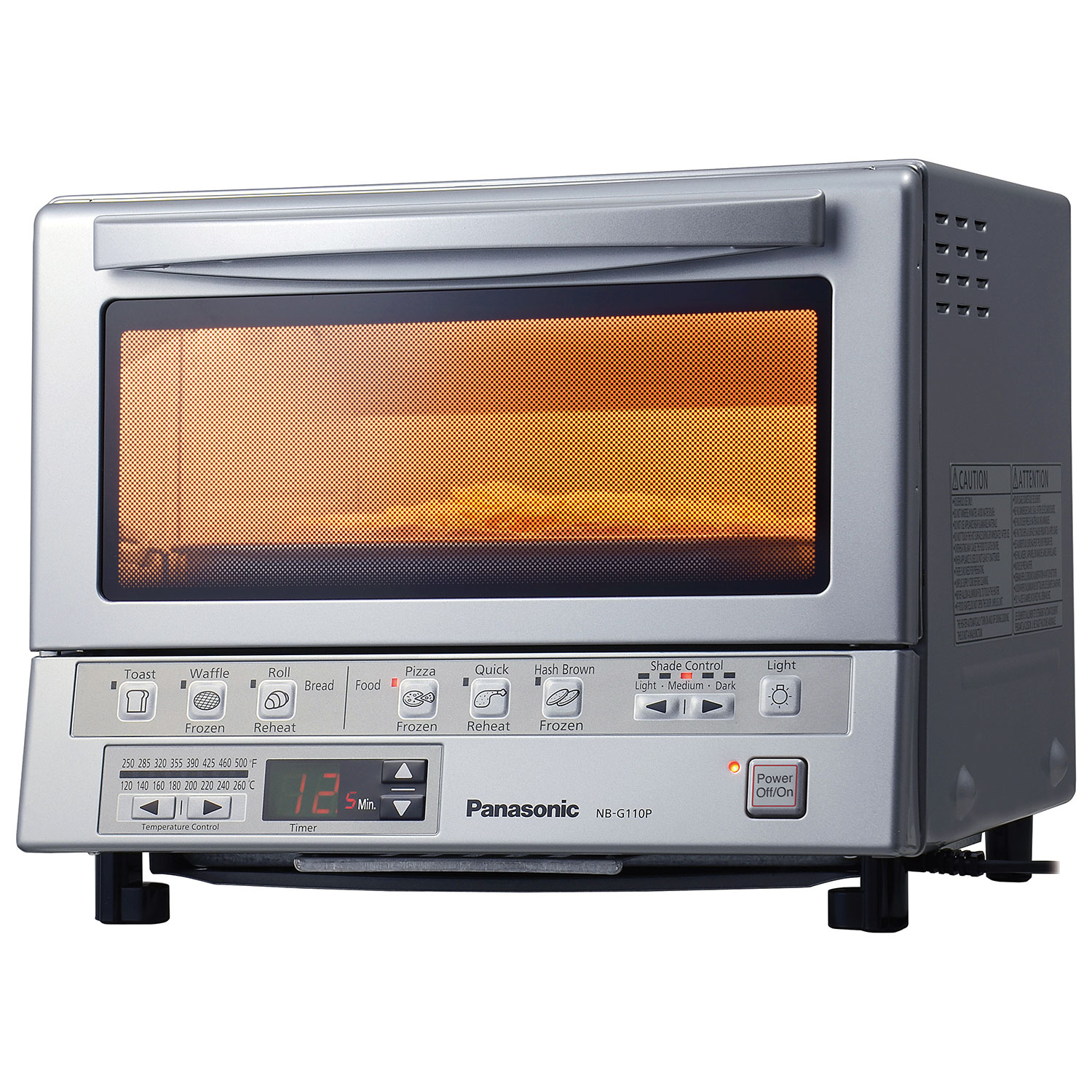 Panasonic FlashXpress Double Infrared Toaster Oven (NBG110P) - 0.5