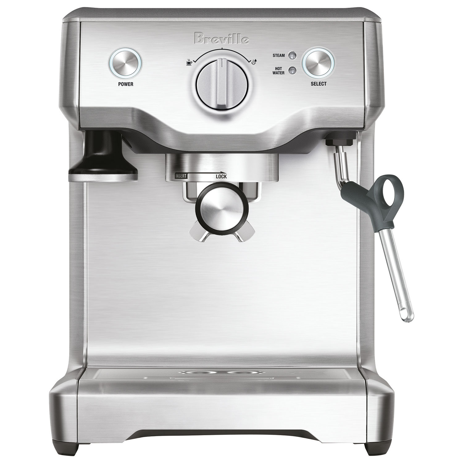 Breville Duo-Temp Pro Pump Espresso Machine (BES810BSSXL) - Silver