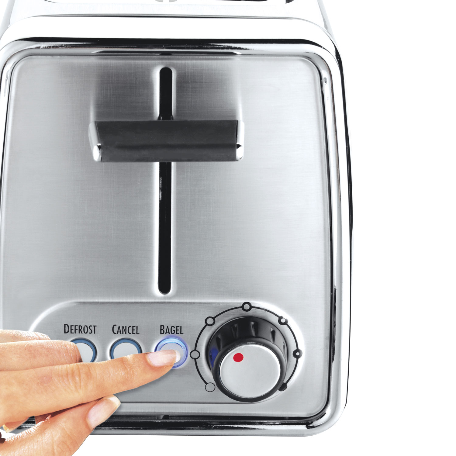 Hamilton Beach Toaster - 4-Slice - Chrome