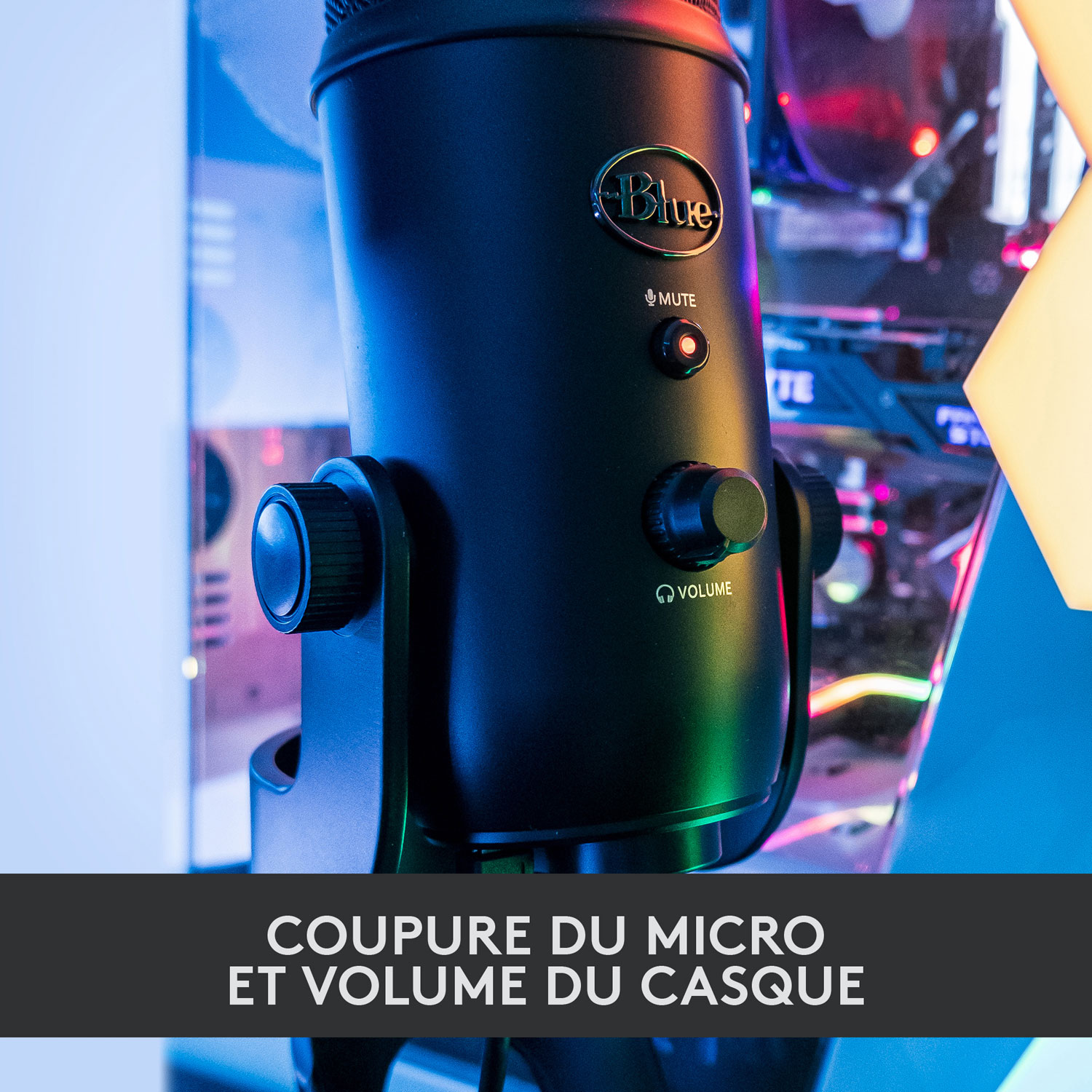 Blue Microphones Yeti USB Microphone - Blackout Edition