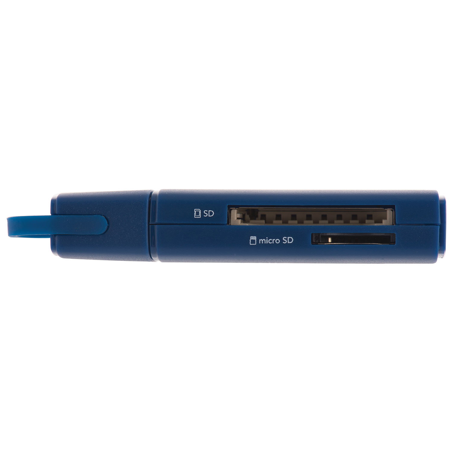 Lecteur de carte mémoire USB 3.0 2-en-1 d'Insignia - Bleu - Exclusivité Best Buy