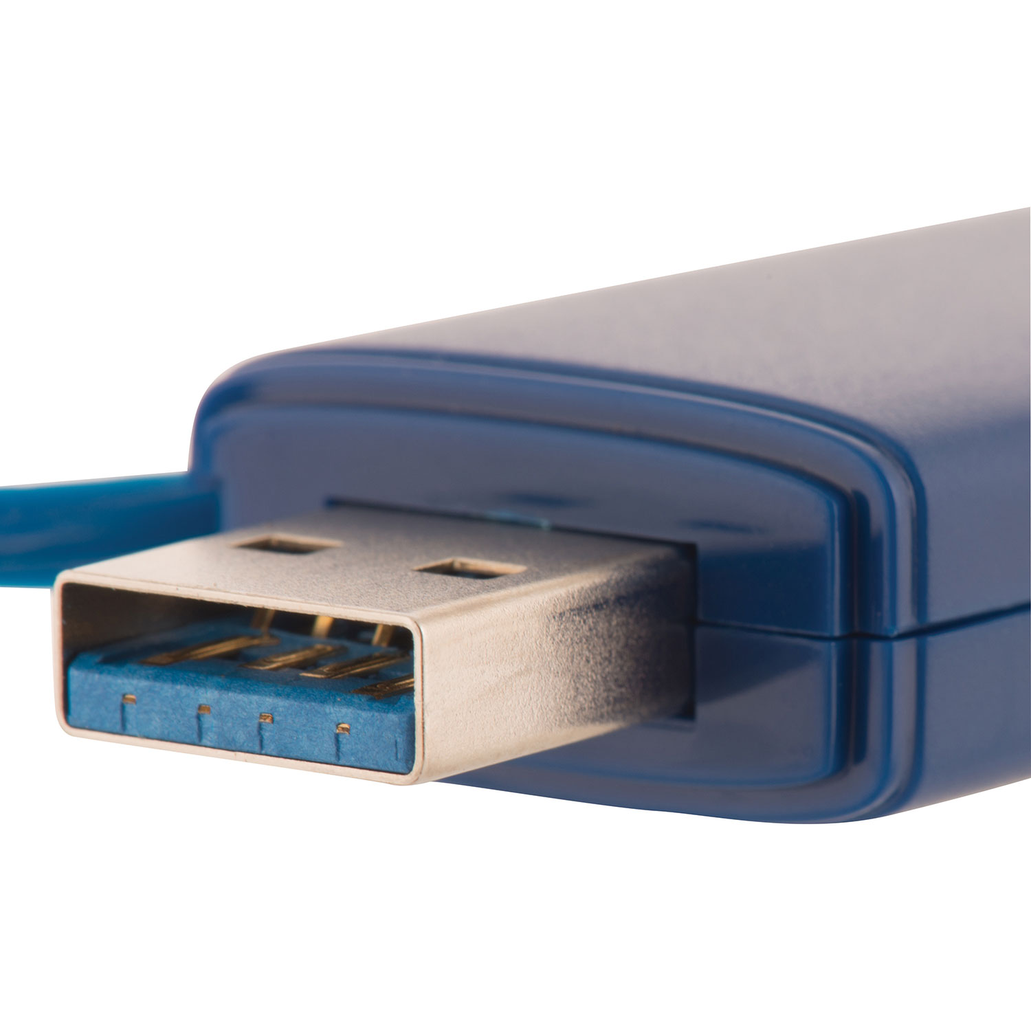 Lecteur de carte mémoire USB 3.0 2-en-1 d'Insignia - Bleu - Exclusivité Best Buy