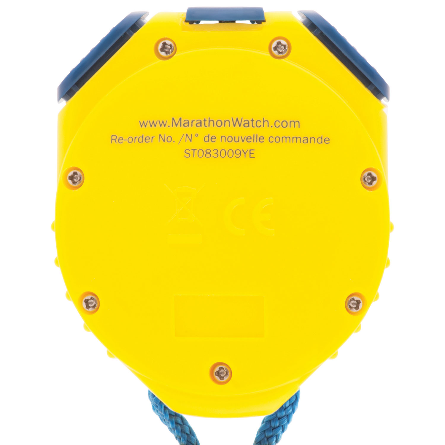 Chronomètre numérique Adanac 4000 de Marathon - Jaune