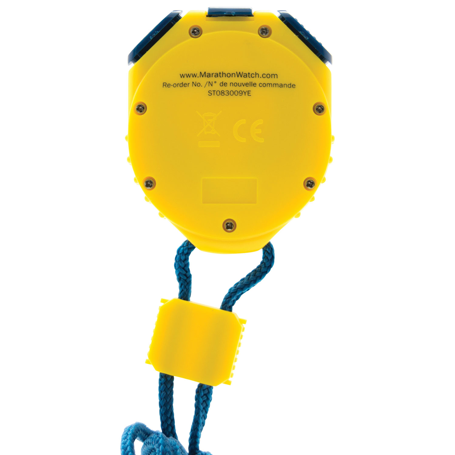 Chronomètre numérique Adanac 4000 de Marathon - Jaune