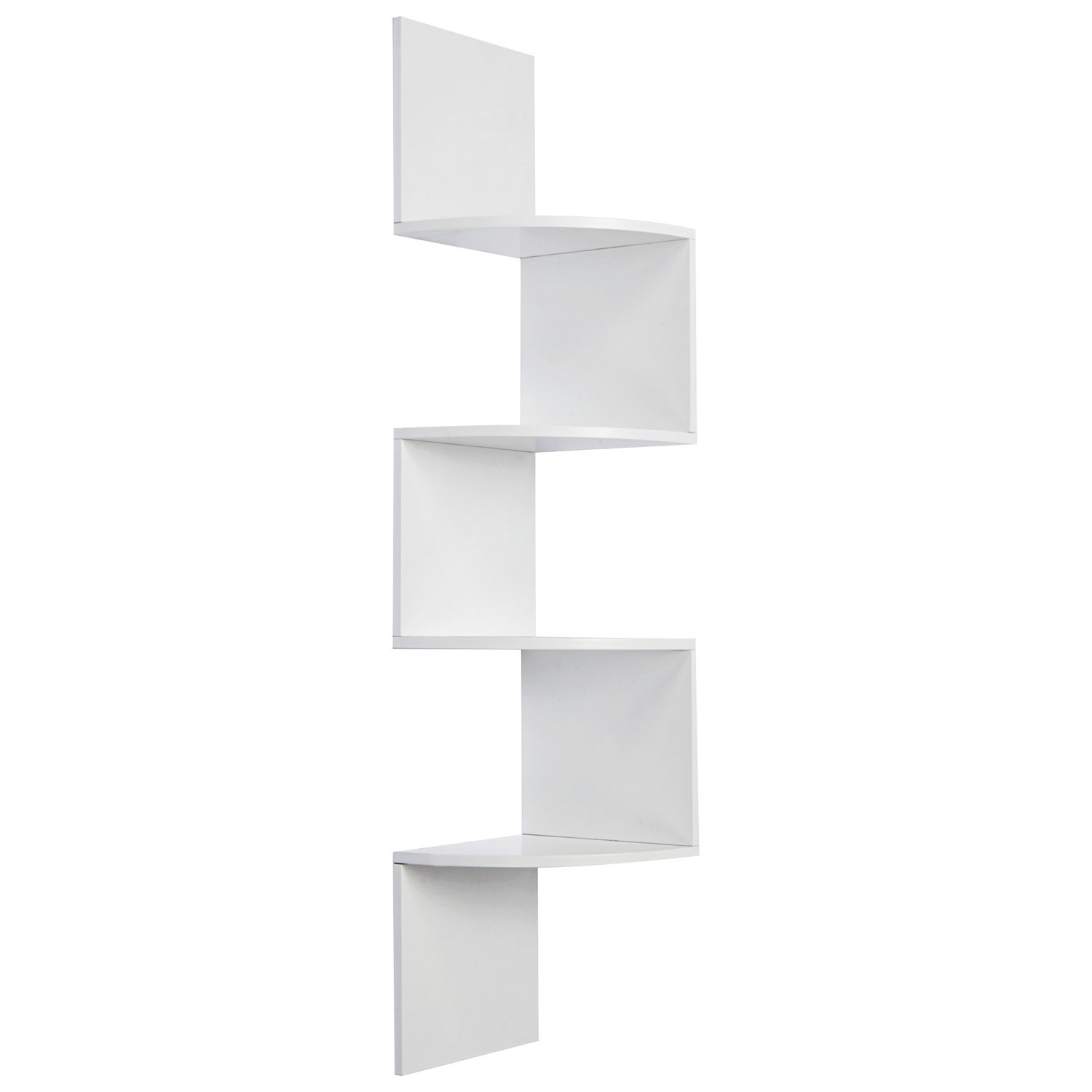 Étagère murale à 4 tablettes Provo - Blanc